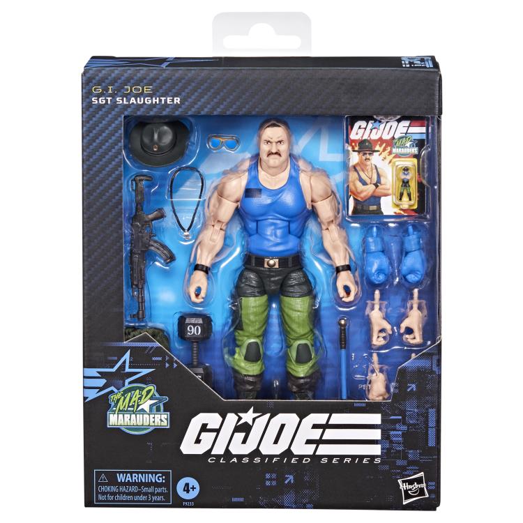 Mad Marauders Sgt. Slaughter Deluxe Figure G.I. Joe Classified Series