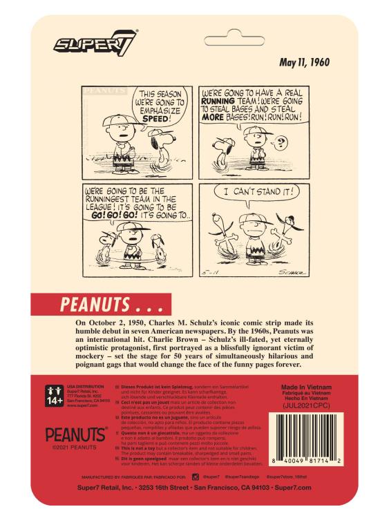 Peanuts ReAction - Baseball Snoopy