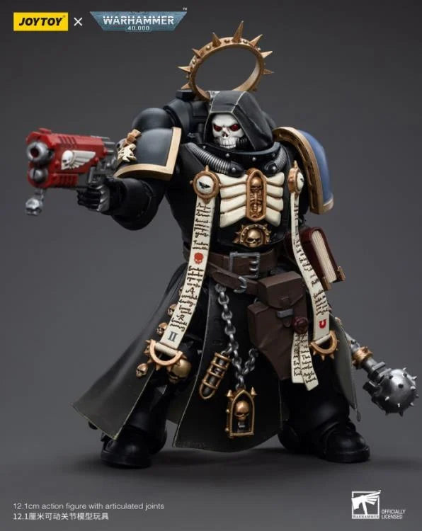 JOYTOY Warhammer 40K - Ultramarines Primaris Chaplain Brother Varus