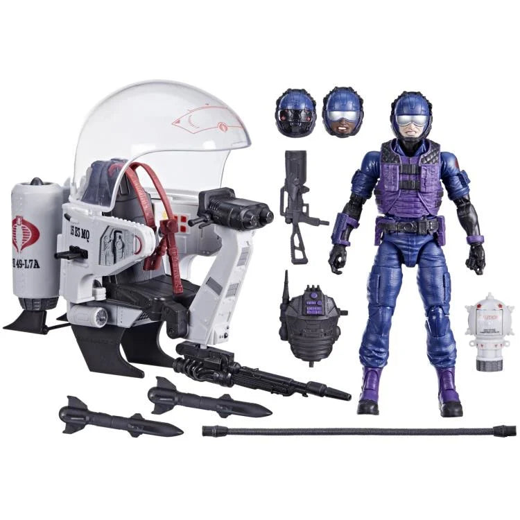 Tele-Viper & Cobra Flight Pod (Trubble Bubble) Action Figure Set G.I. Joe Classified Series