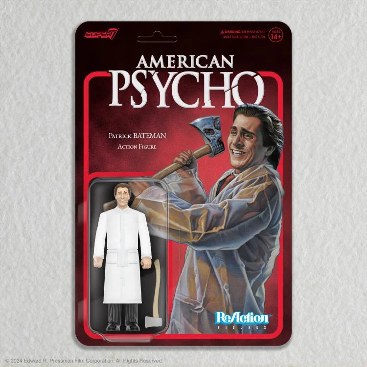 Patrick Bateman (Raincoat) American Psycho ReAction Figure Super7