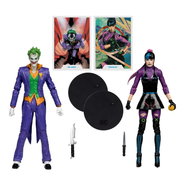 The Joker & Punchline Figure Two-Pack DC Multiverse McFarlane