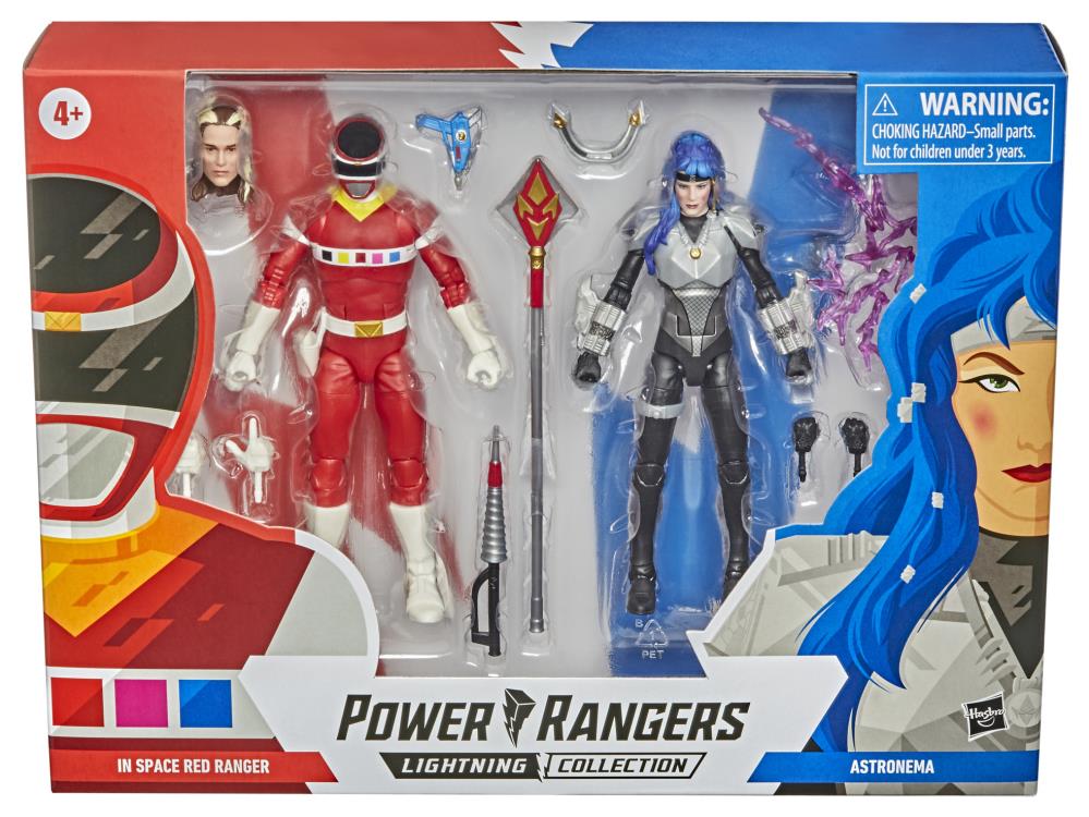 Power Rangers In Space Lightning Collection - Red Ranger VS Astronema Two-Pack