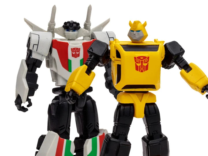 Transformers Page Punchers - Bumblebee and Wheejack Two-Pack with Comic
