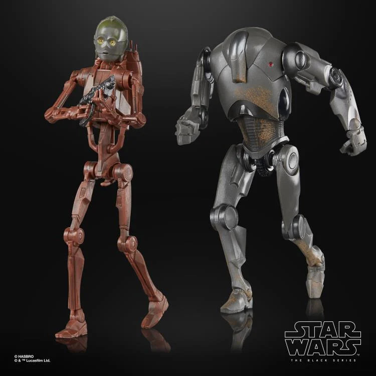 C-3PO and Super Battle Droid Figure Two-Pack (Attack of the Clones) Star Wars: The Black Series