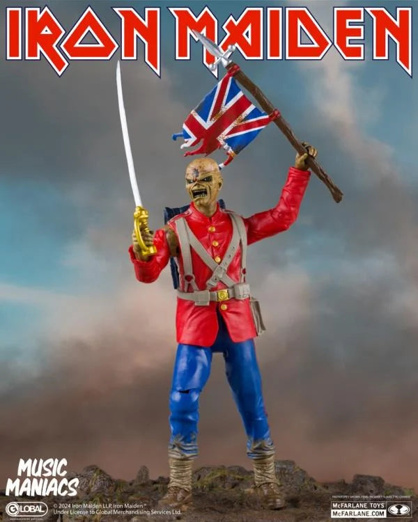 Music Maniacs Iron Maiden Trooper Eddie 6" Figure Limited Edition