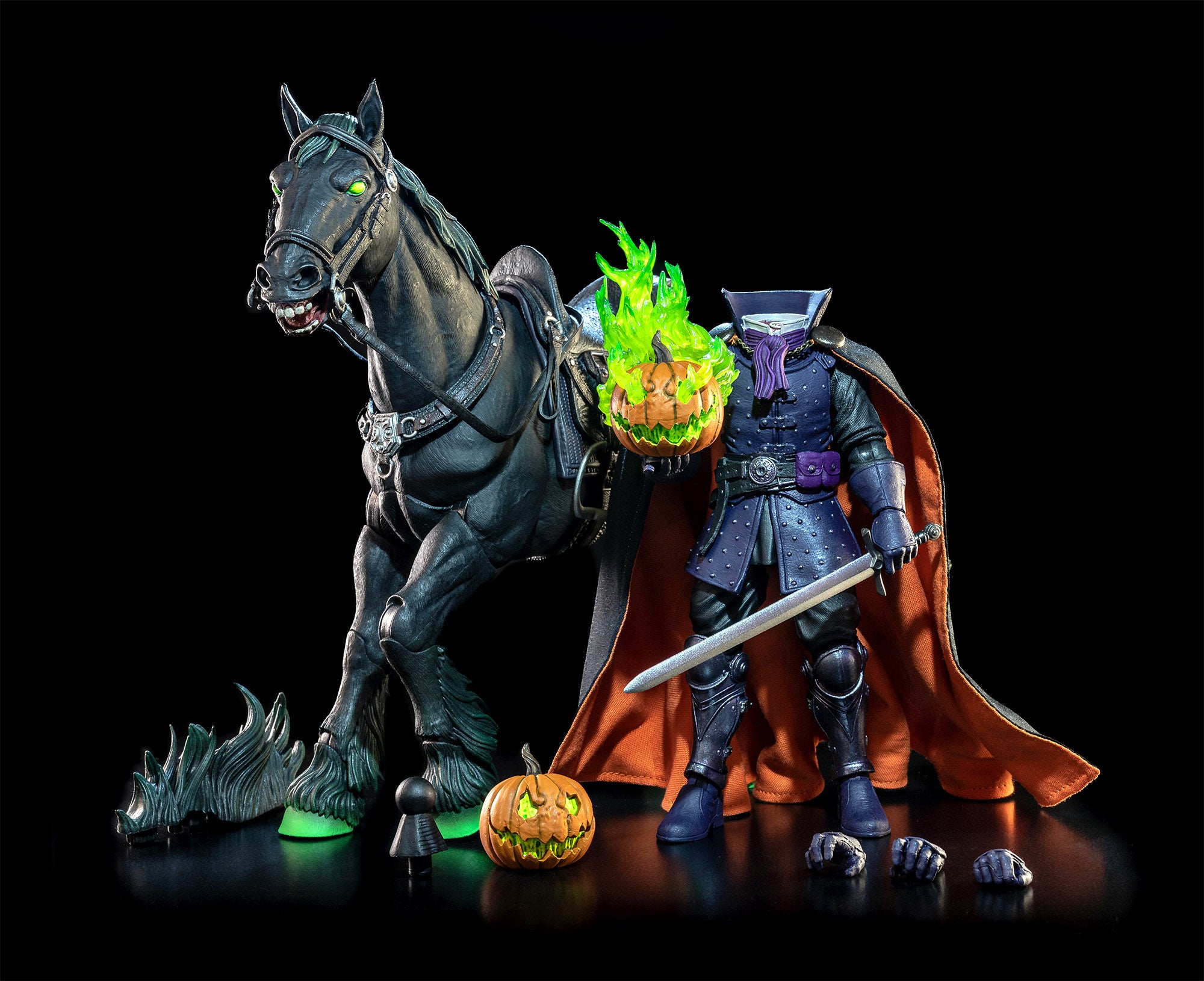 Figura Obscura: Headless Horseman (Spectral Green)
