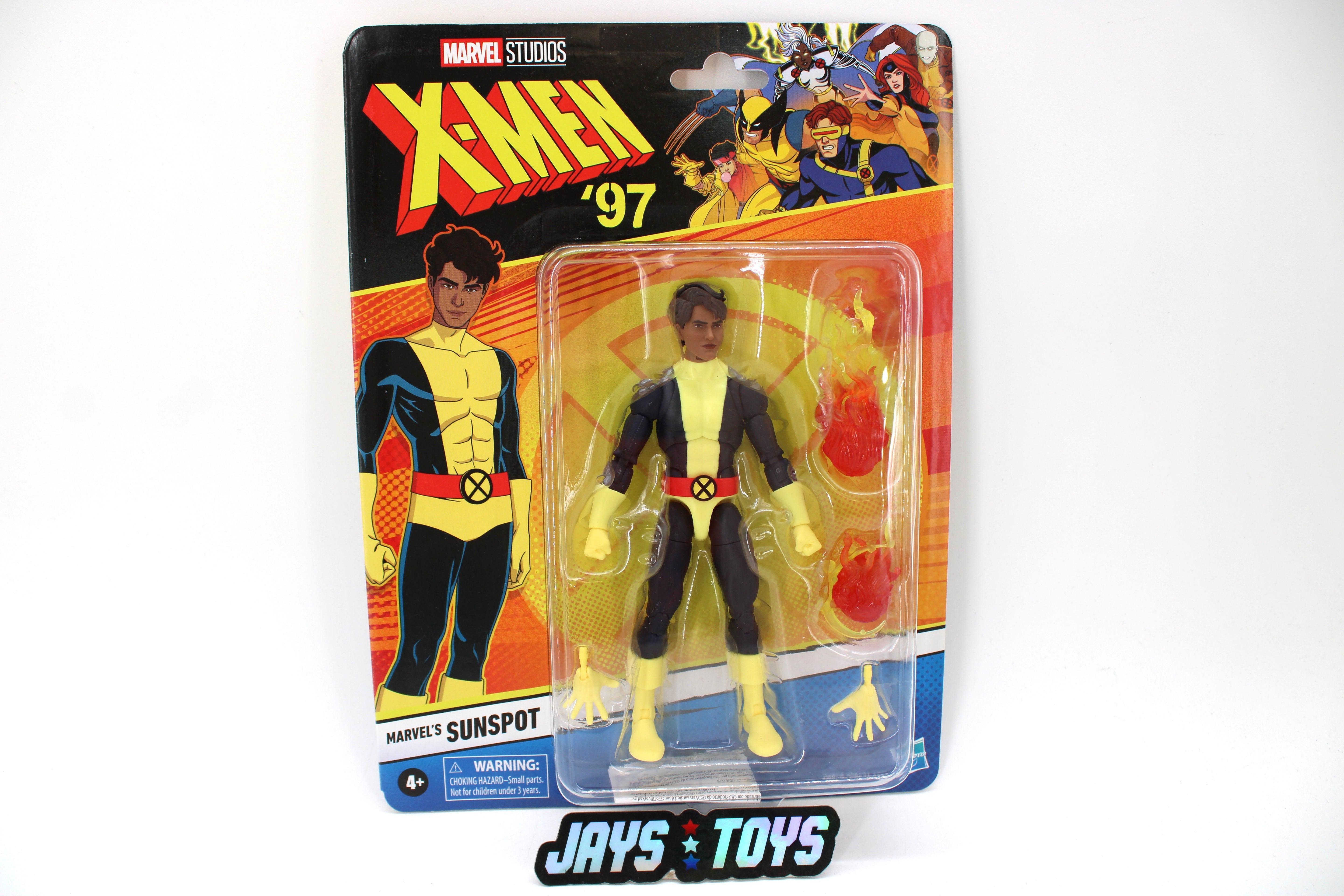 Sunspot X-Men '97 Marvel Legends 6-Inch Figure — Card Front View