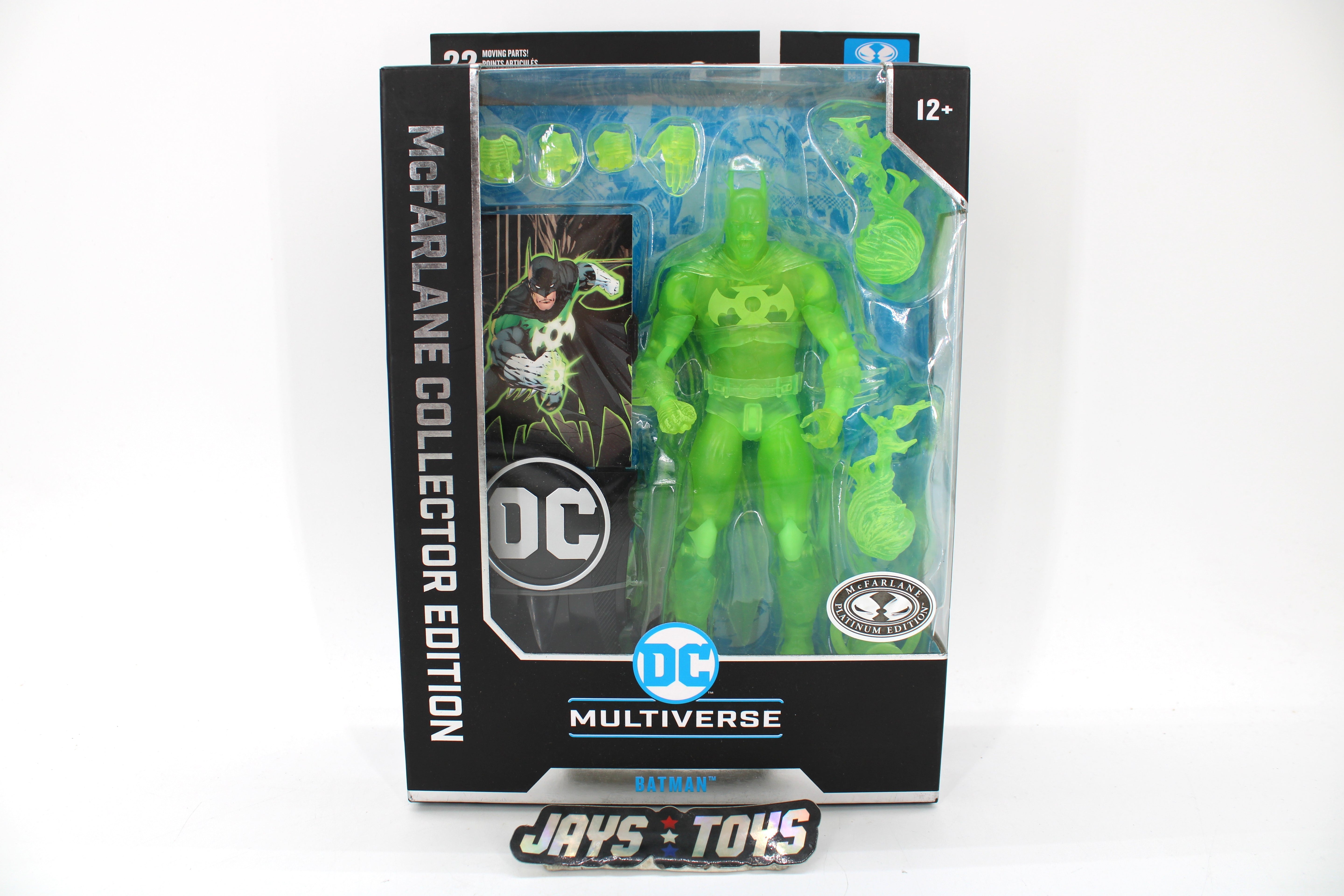 Batman Green Lantern DC Multiverse Platinum Edition Figure — Box Front View