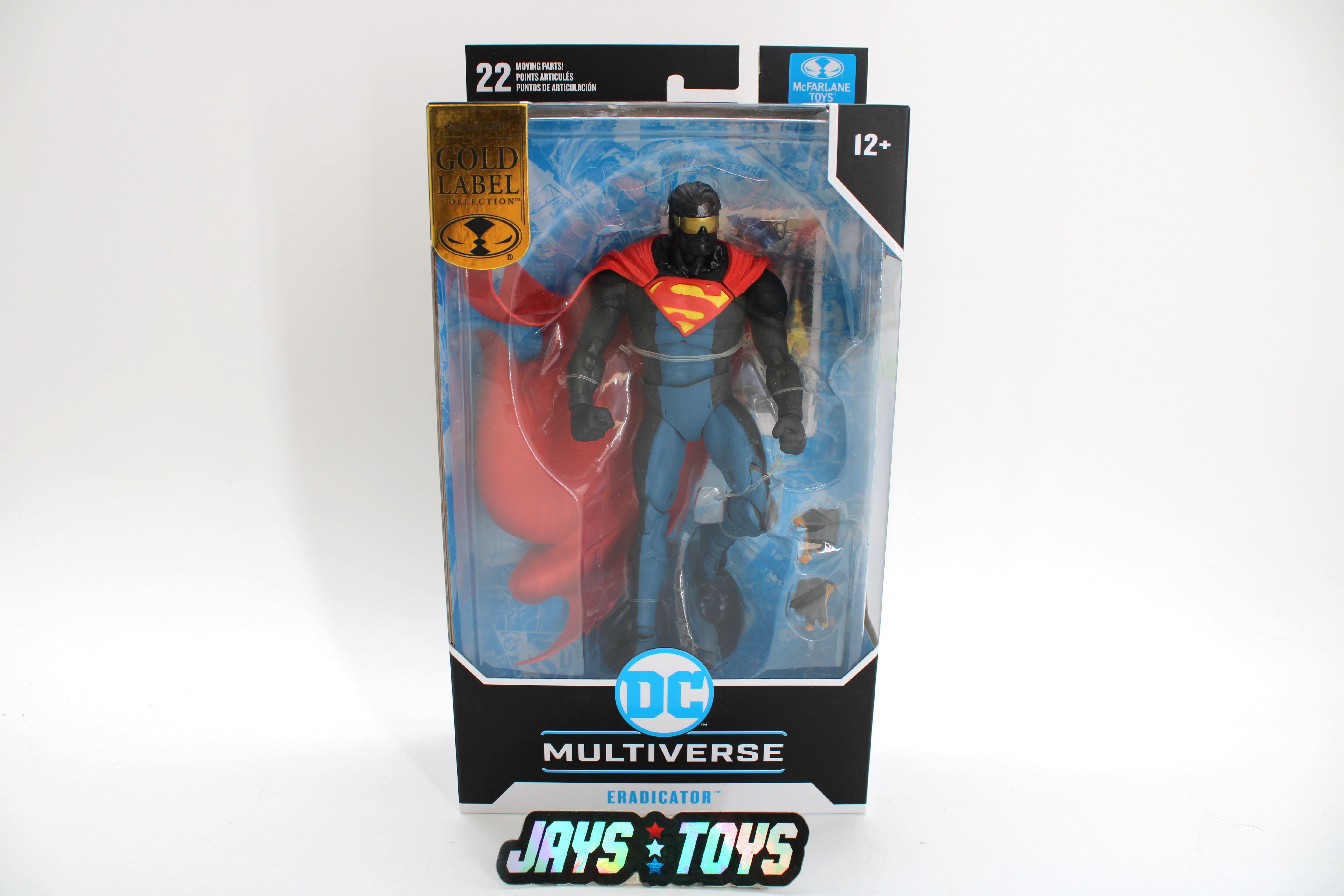 Eradicator Shock Wave DC Multiverse Gold Label 7-Inch Figure — Package Front View