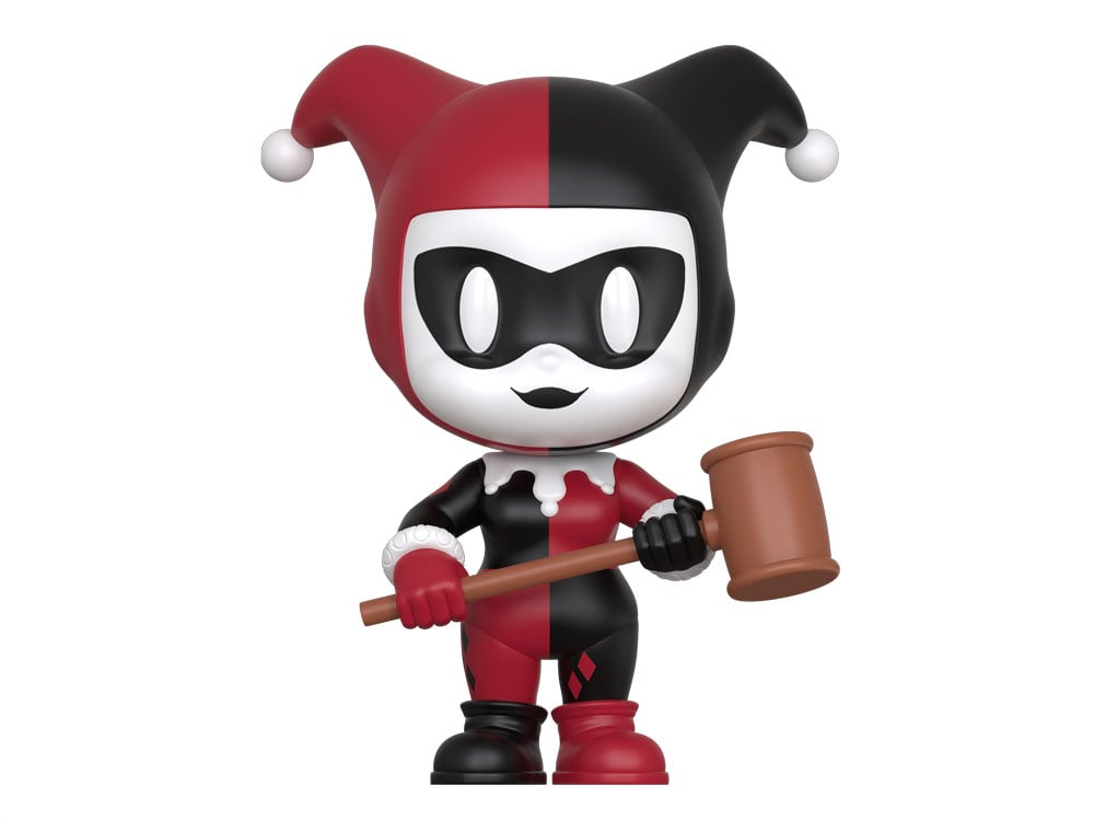 Harley Quinn Batman Animated Series PIX! Figure — Front View Close-Up with Mallet