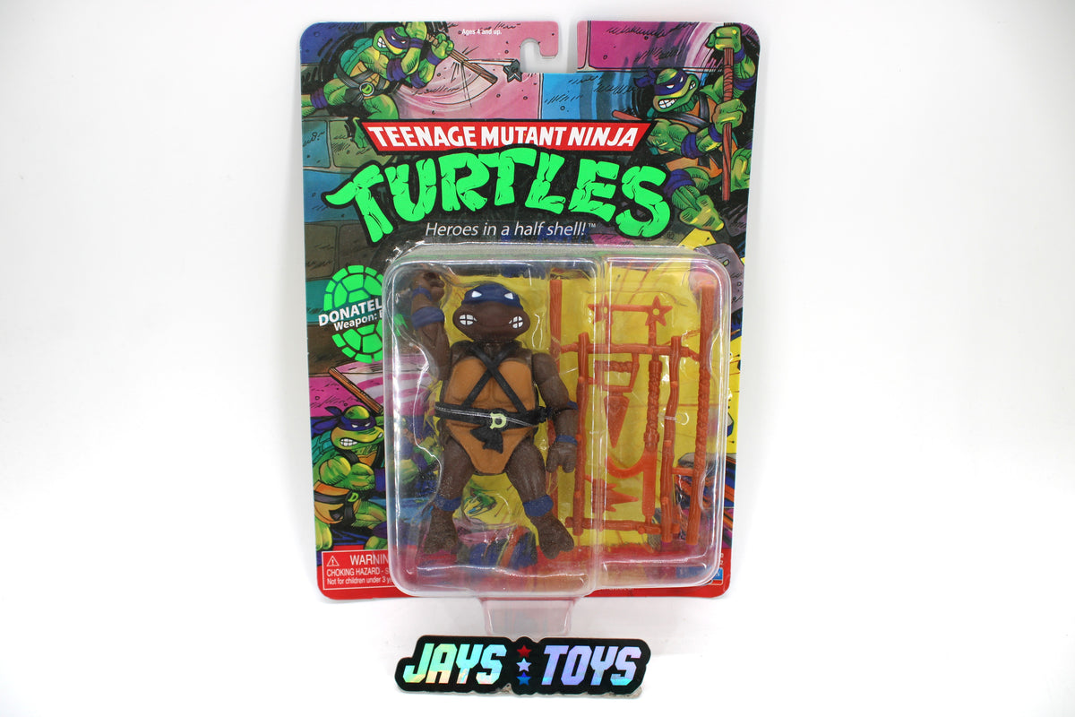 Donatello TMNT 2021 Retro Reissue Carded Figure — Card Front