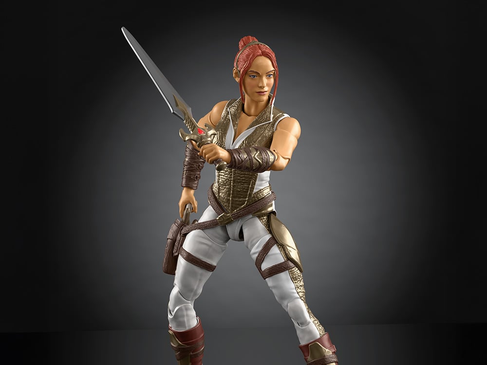 Teela MOTU Chronicles 6.5-Inch Figure — Articulation Pose with Sword Raised