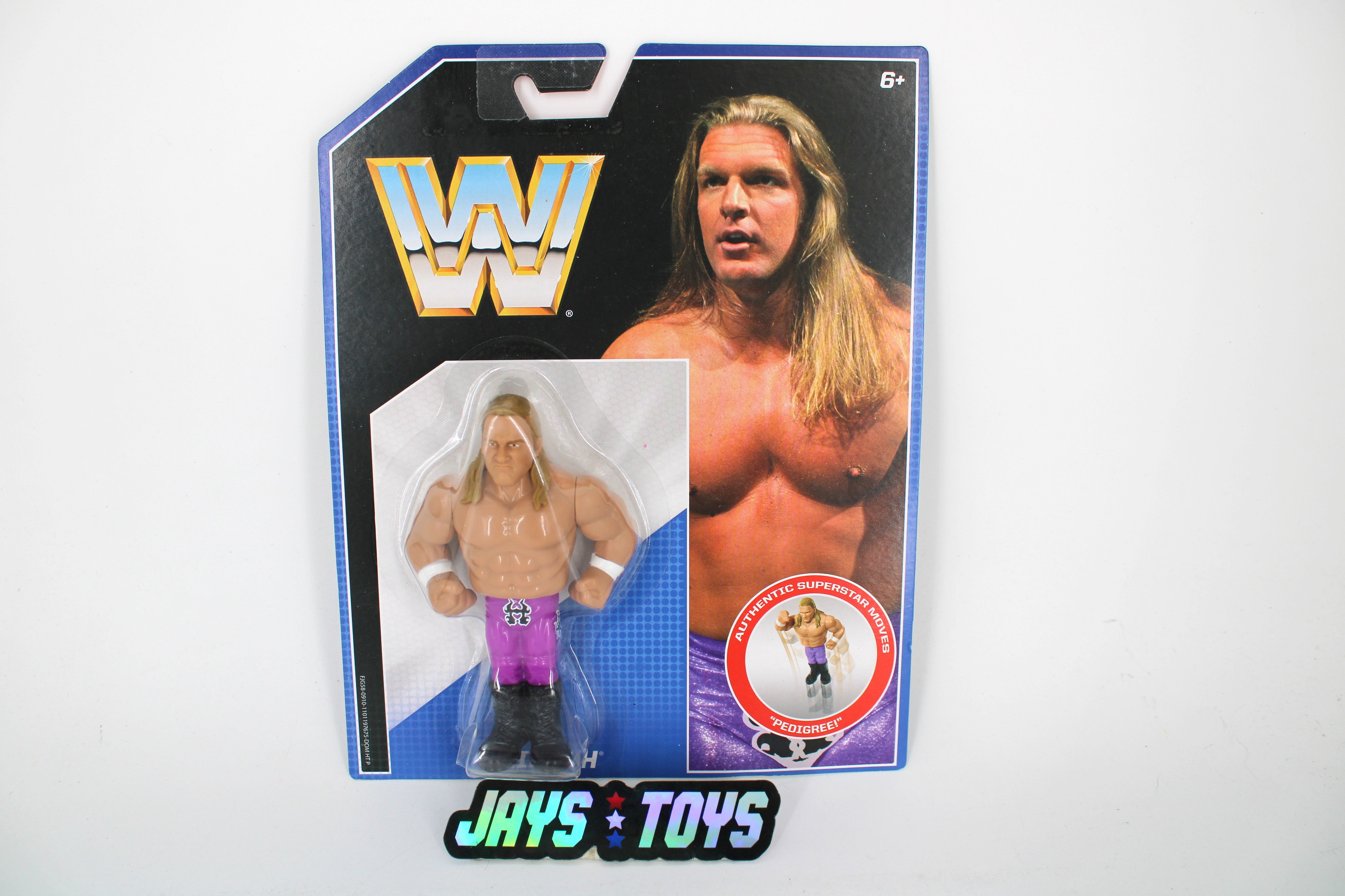 Triple H WWE Retro Series 2 2017 Carded Figure — Card Front