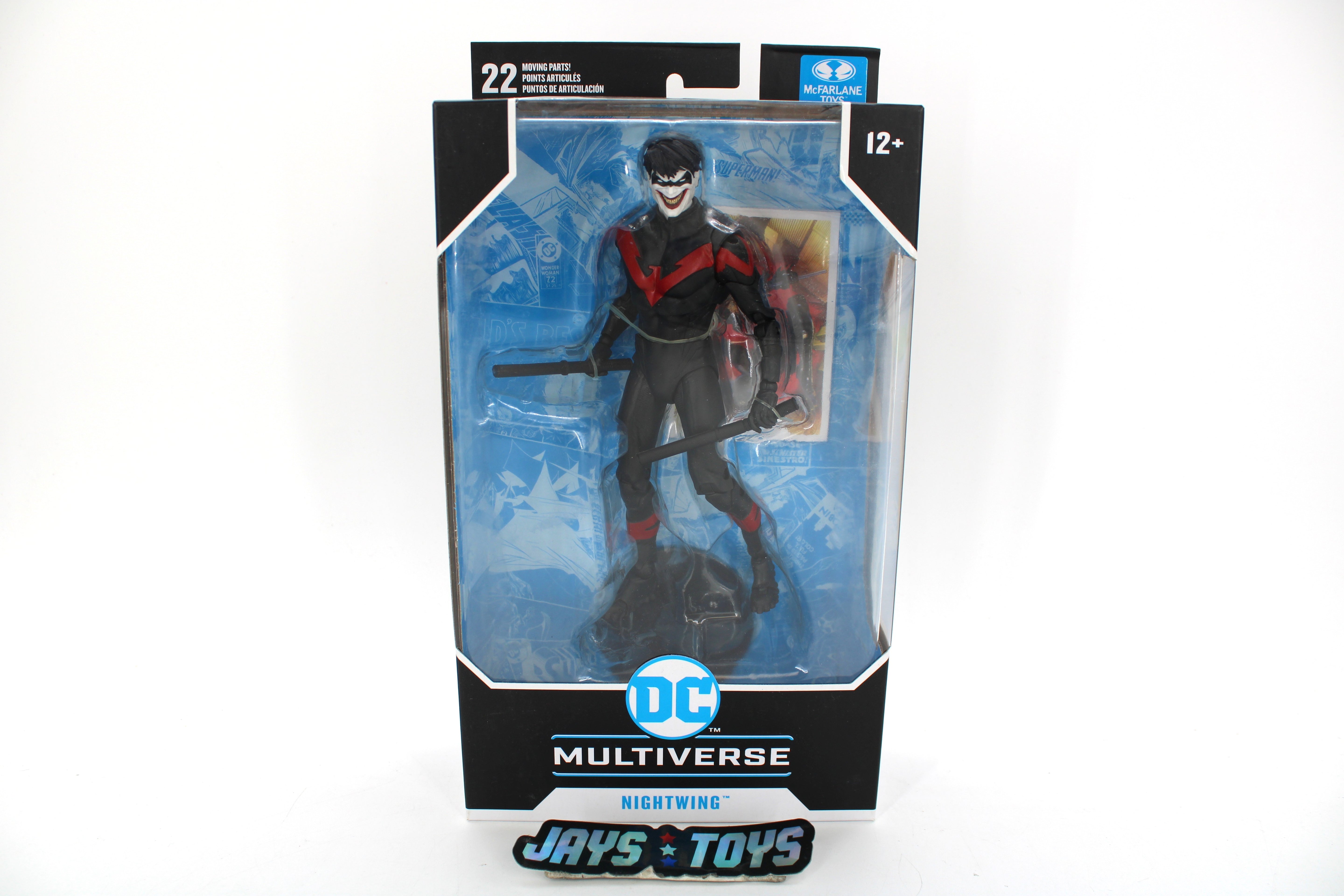Nightwing Death of the Family DC Multiverse Figure — Card Front
