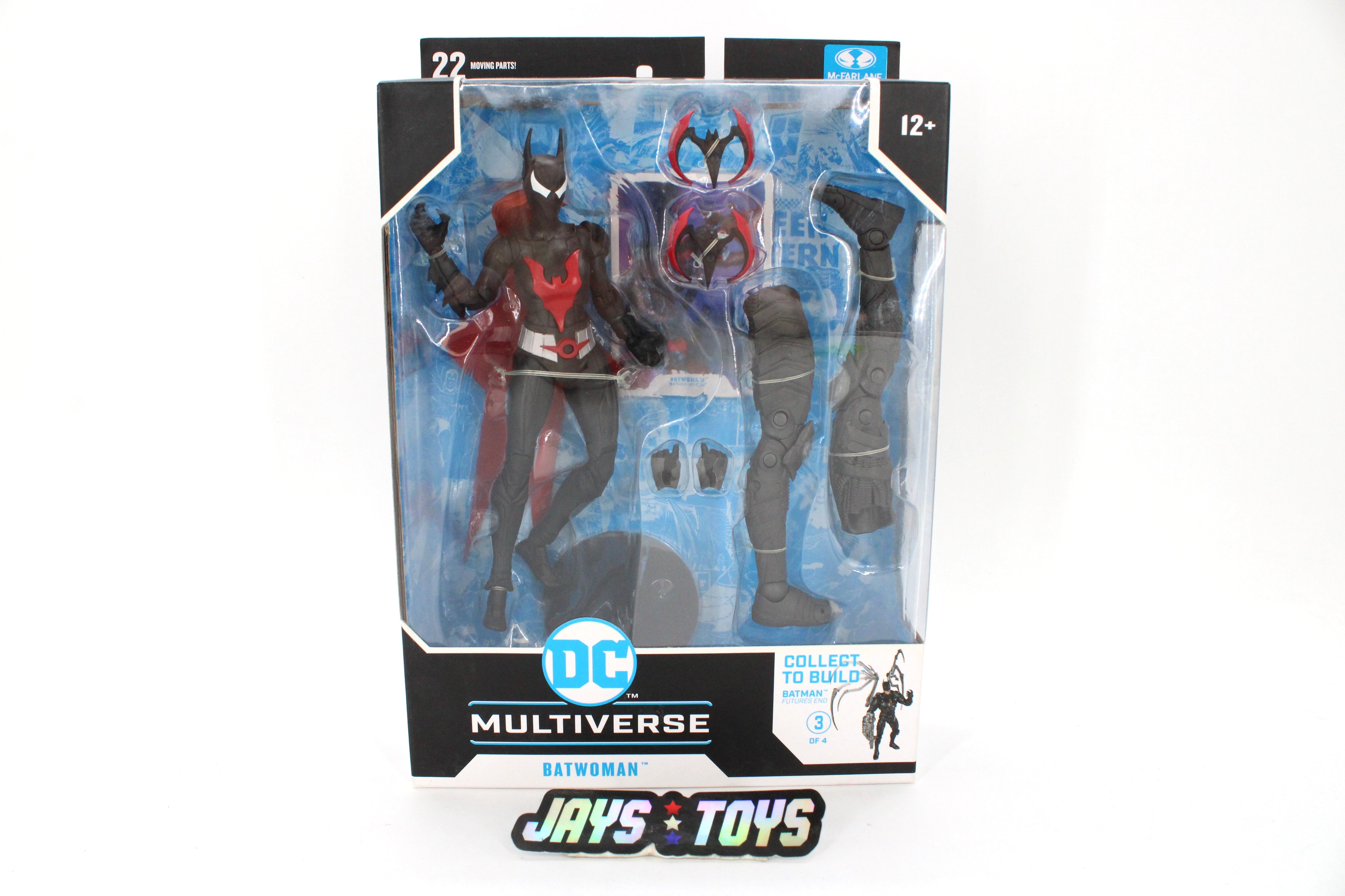 Batwoman Batman Beyond DC Multiverse Figure — Card Front View