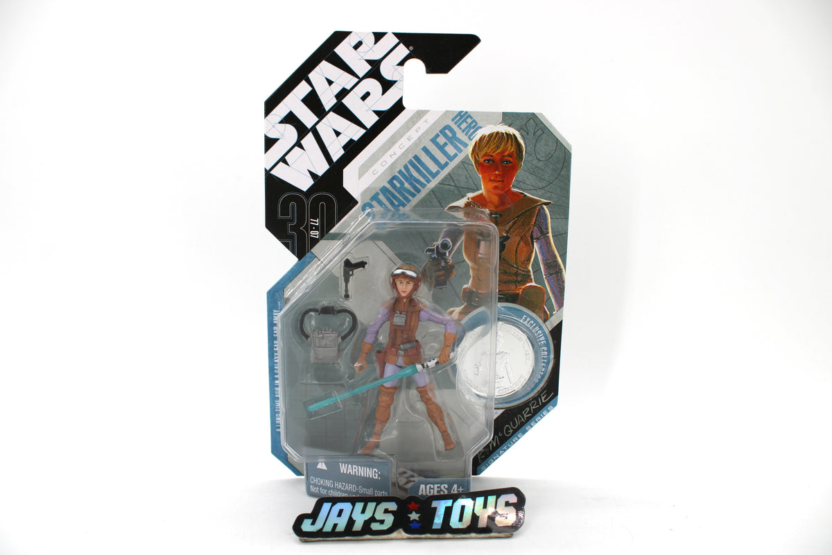 Concept Starkiller Hero Star Wars 30th Anniversary McQuarrie Signature Series Figure — Card Front
