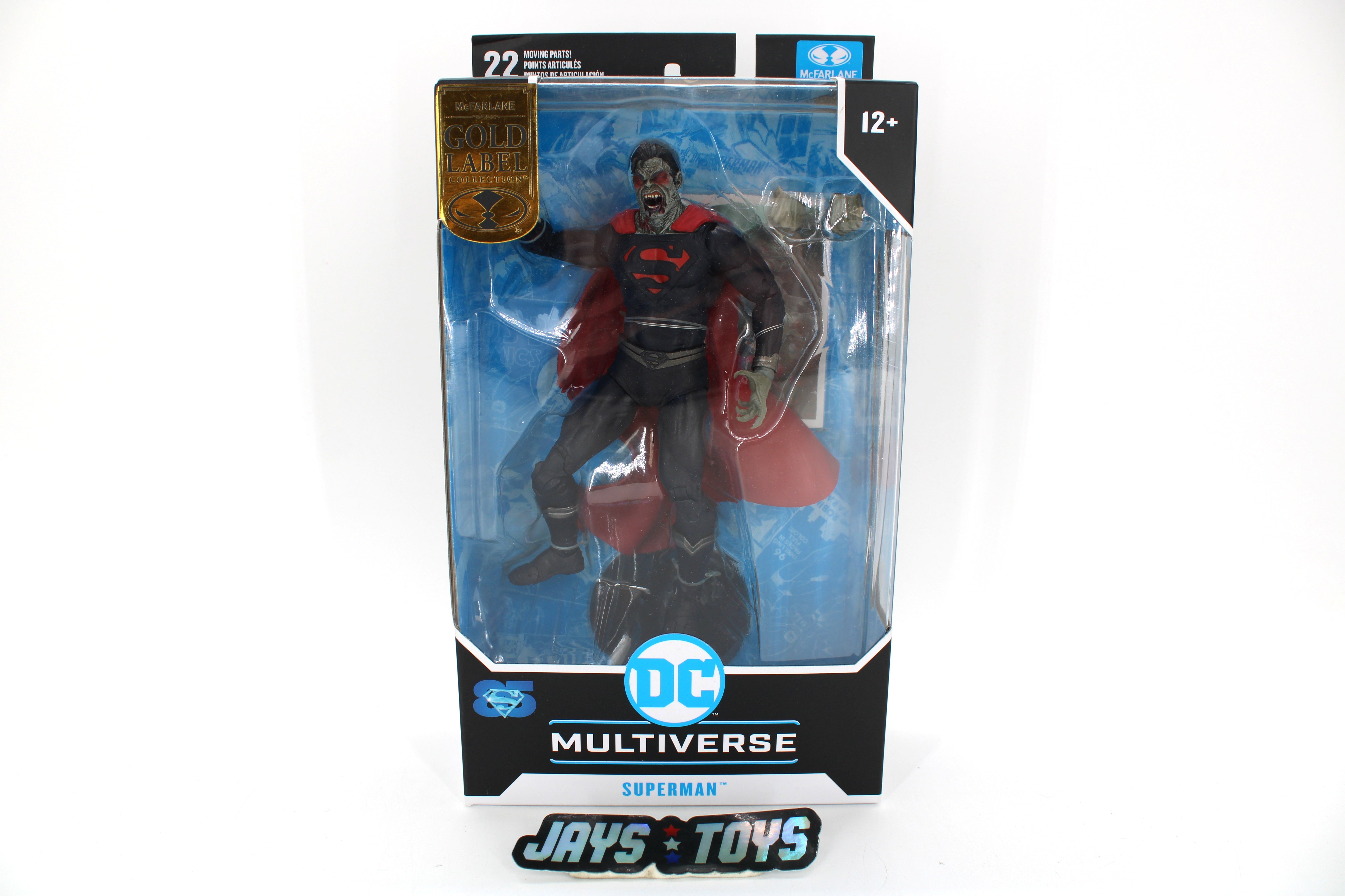 Superman DC vs. Vampires DC Multiverse Gold Label 7-Inch Figure — Package Front View