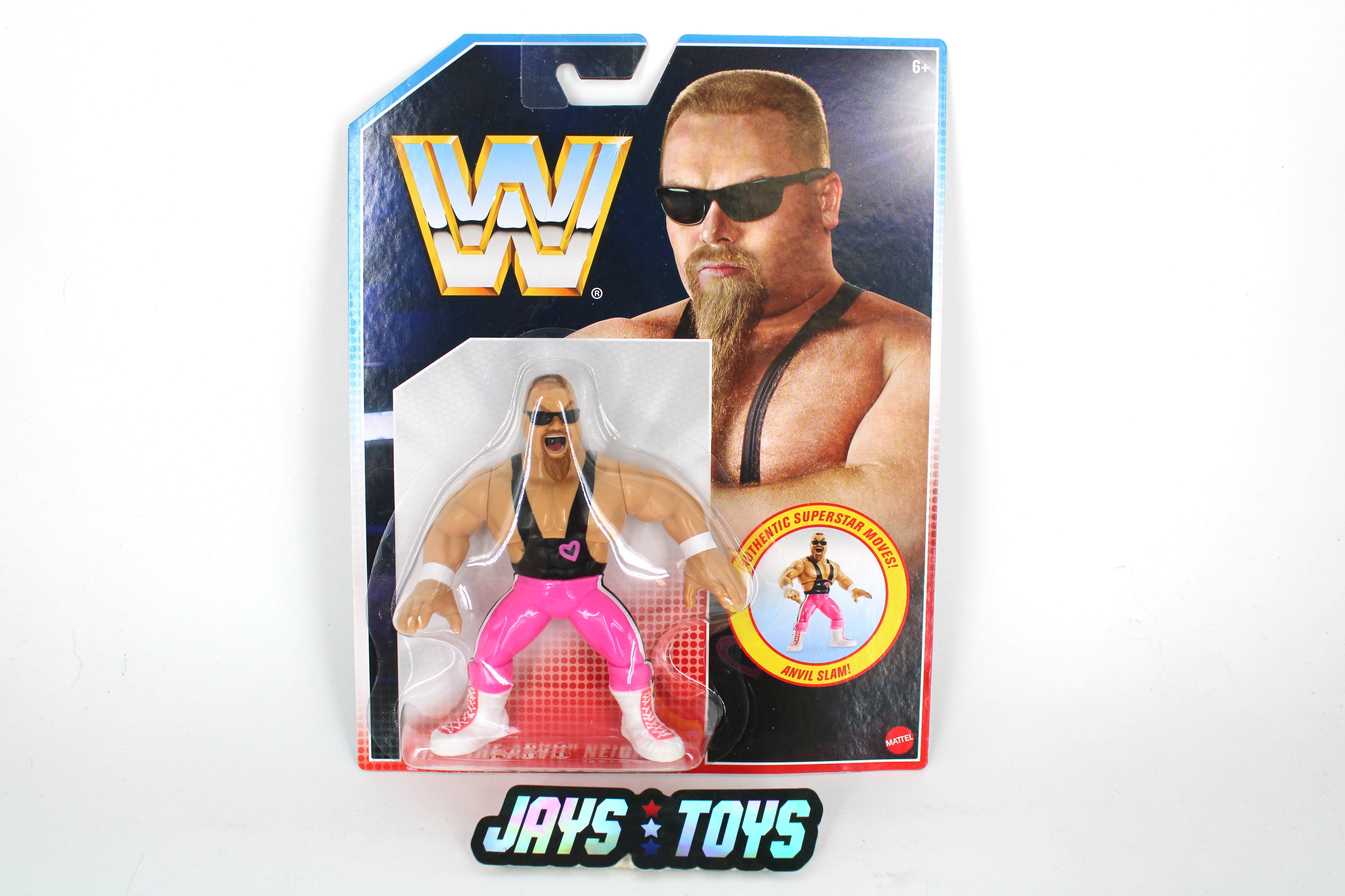 Jim Neidhart WWE Retro Series Wave 2 Figure — Card Front View