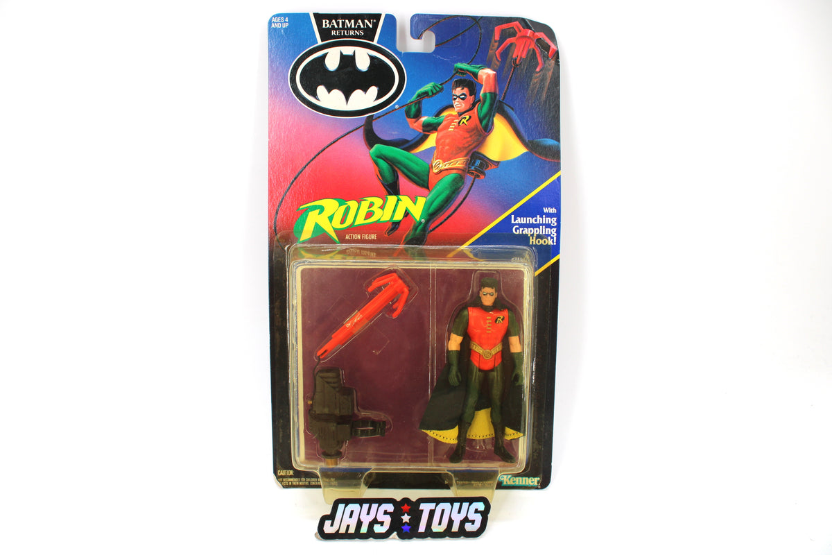 Robin Batman Returns Kenner 1991 Carded Figure — Card Front