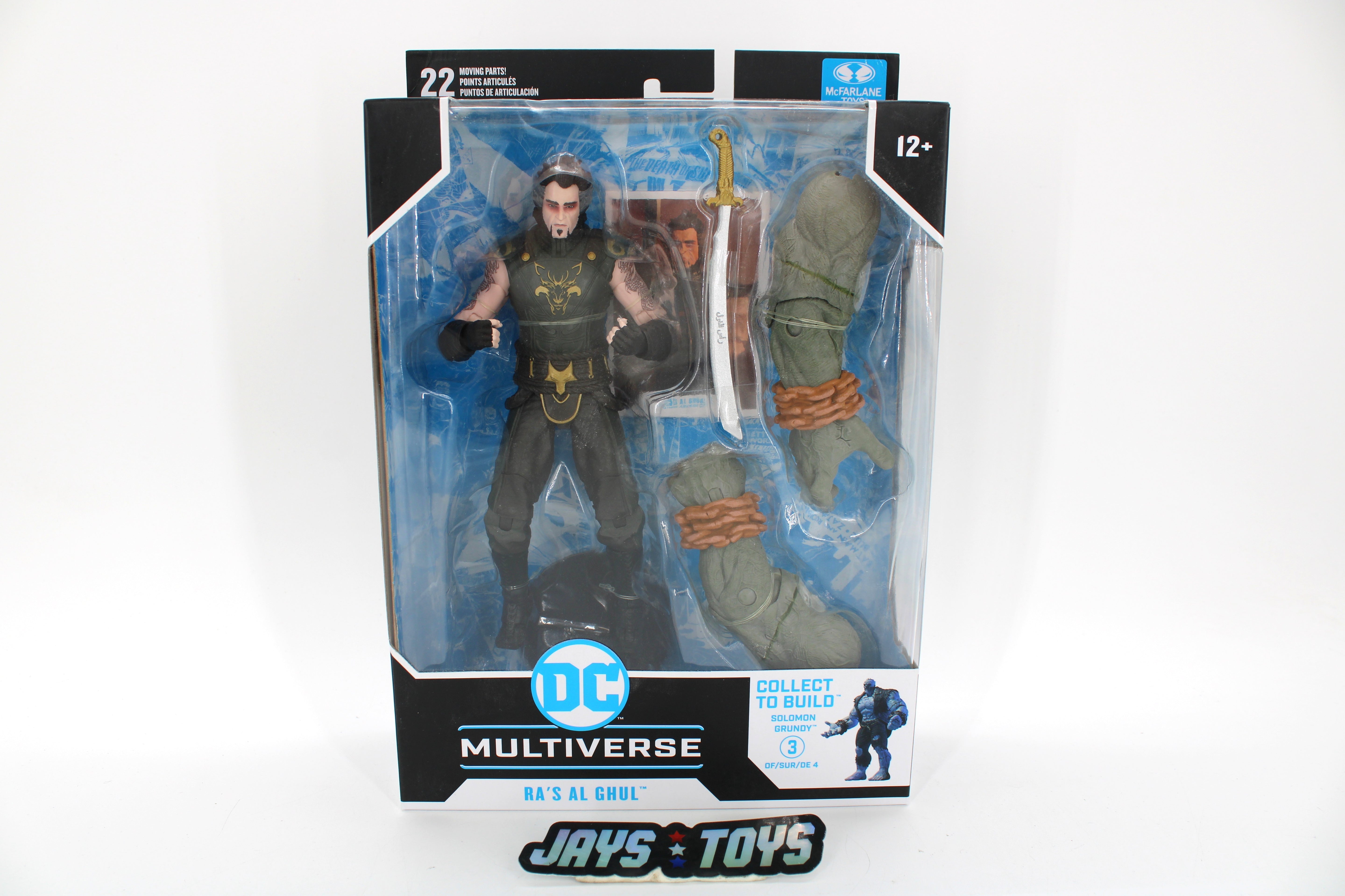 Ra's Al Ghul DC Multiverse Arkham City Figure — Card Front