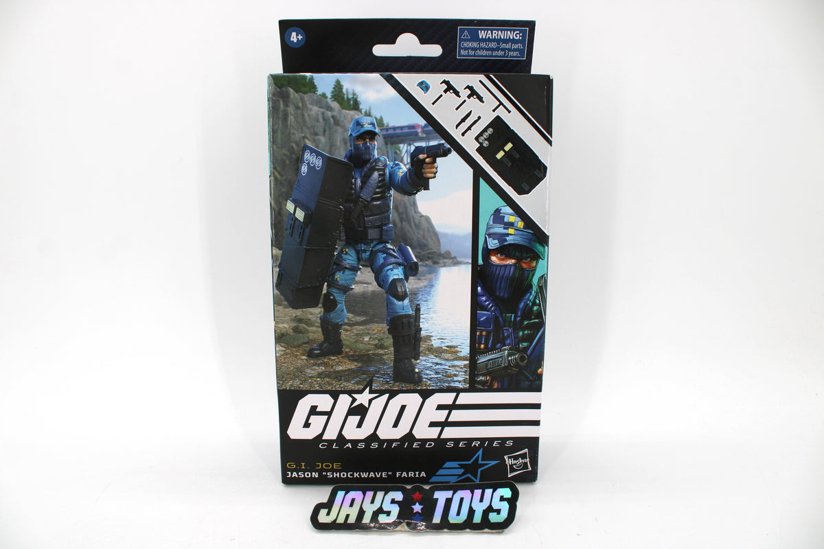 Shockwave G.I. Joe Classified Series #105 6-Inch Figure — Box Front View