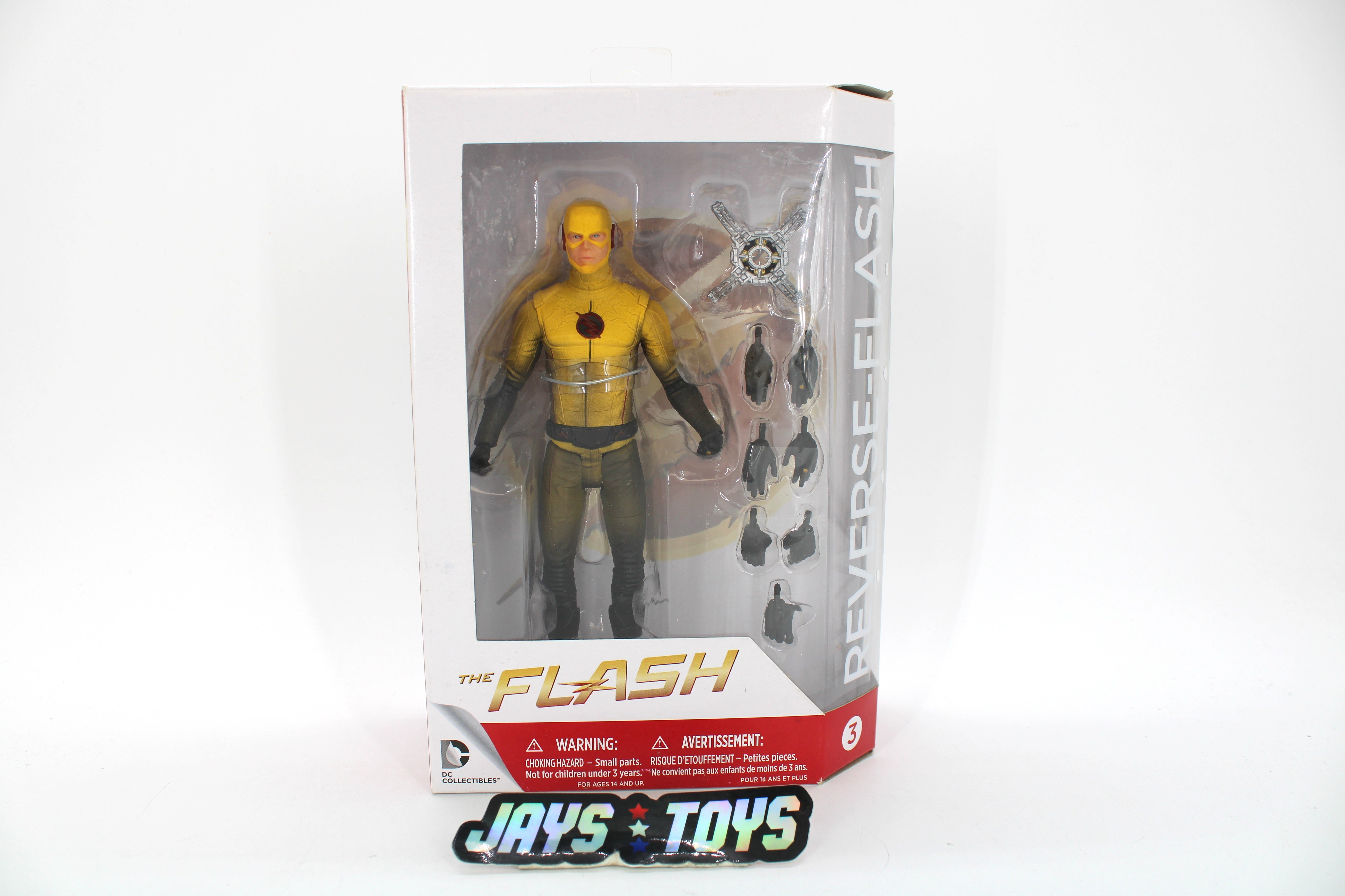Reverse-Flash Flash TV DC Collectibles 7-Inch Figure — Box Front View
