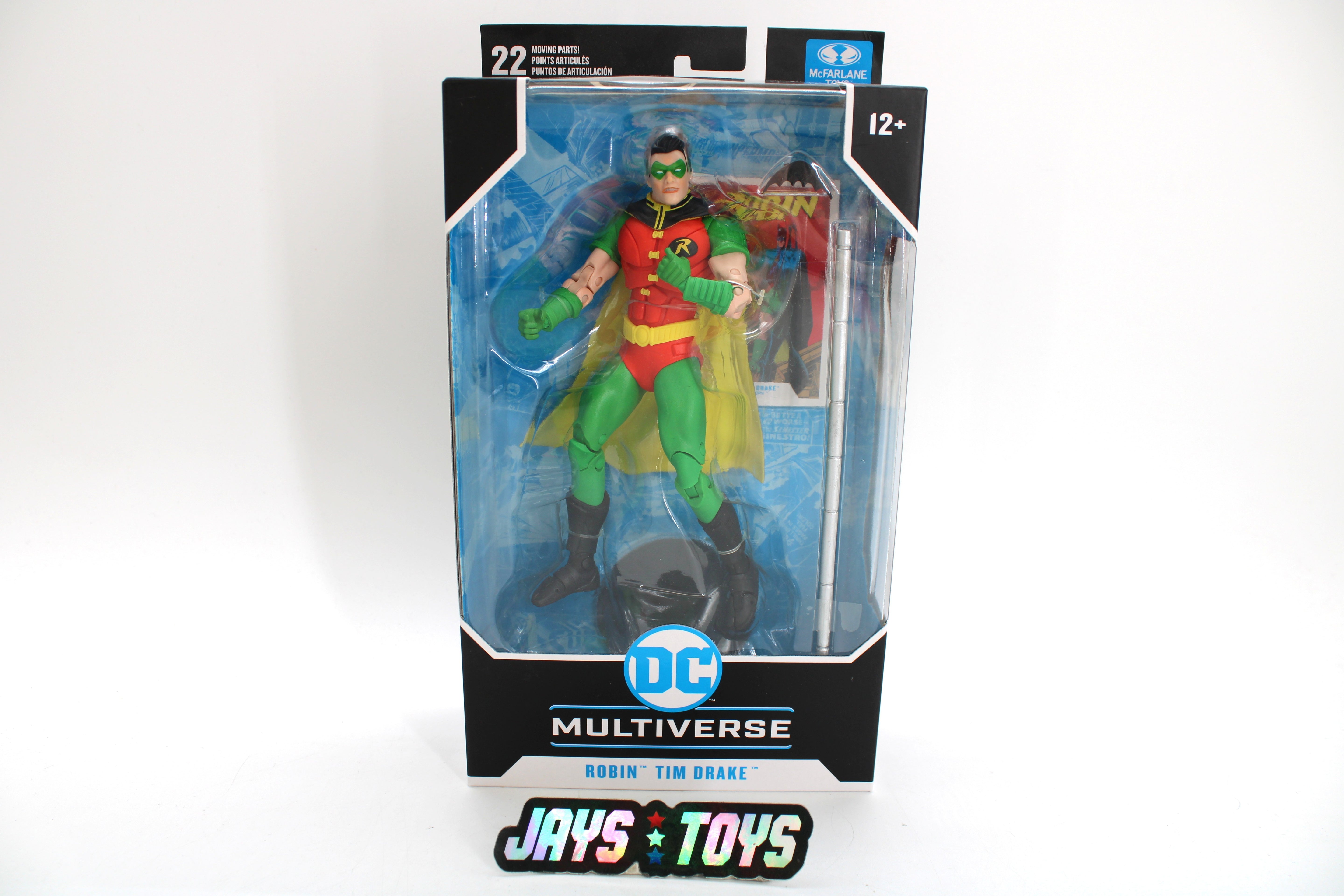 Robin Tim Drake DC Multiverse Robin Reborn Figure — Card Front View