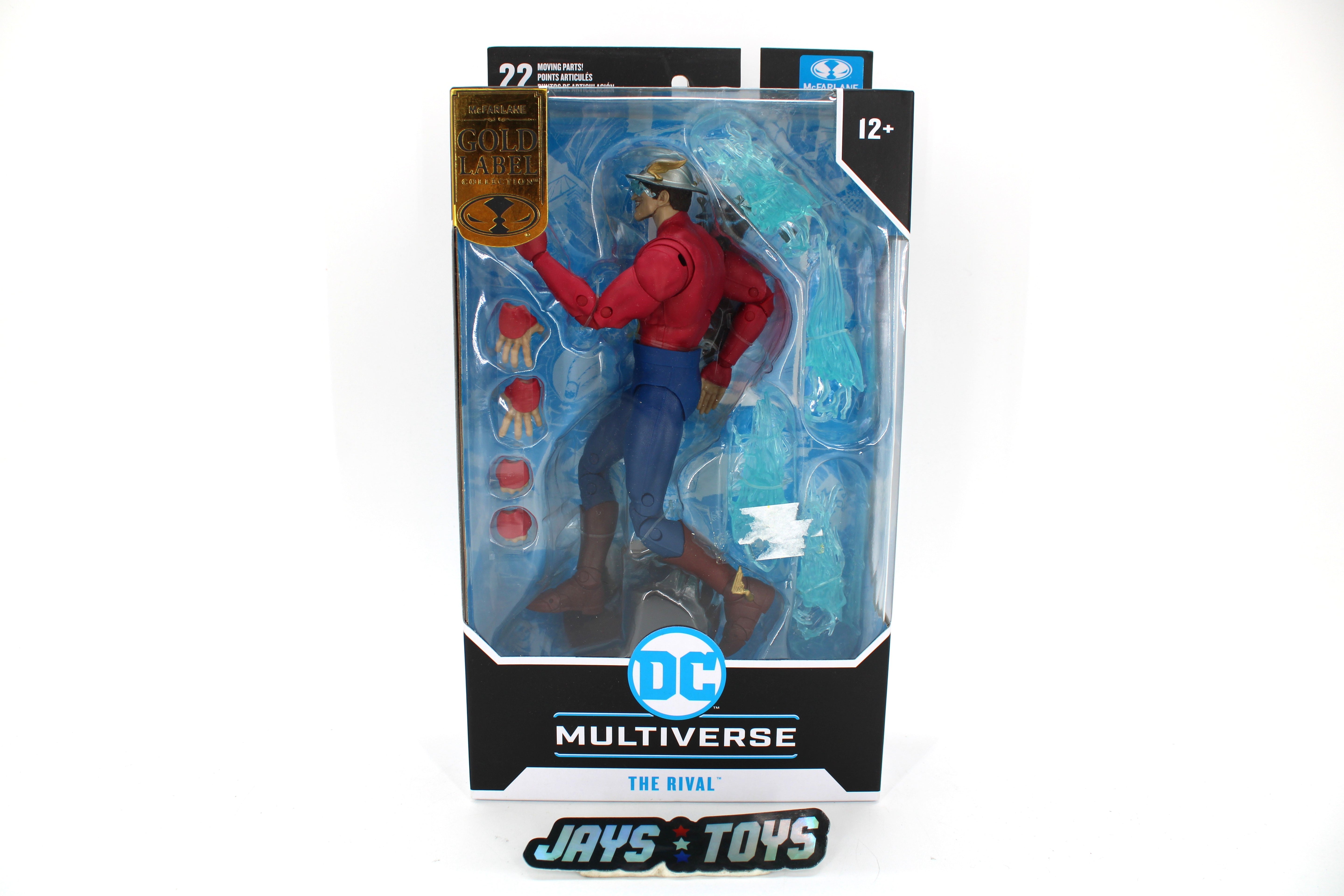 The Rival DC Multiverse Injustice Society 7-Inch Figure — Card Front with Gold Label Medallion