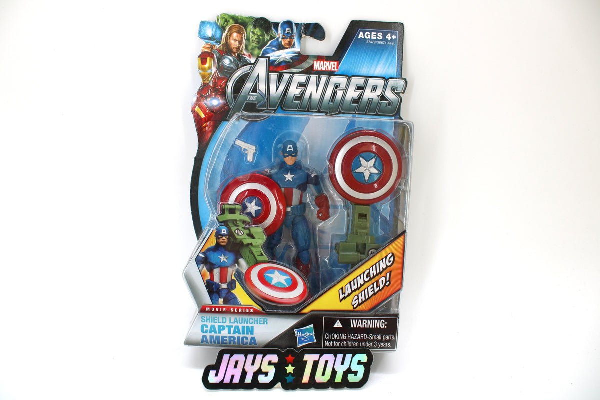 Captain America Avengers Movie Series 2011 Hasbro 3.75-Inch Figure — Card Front