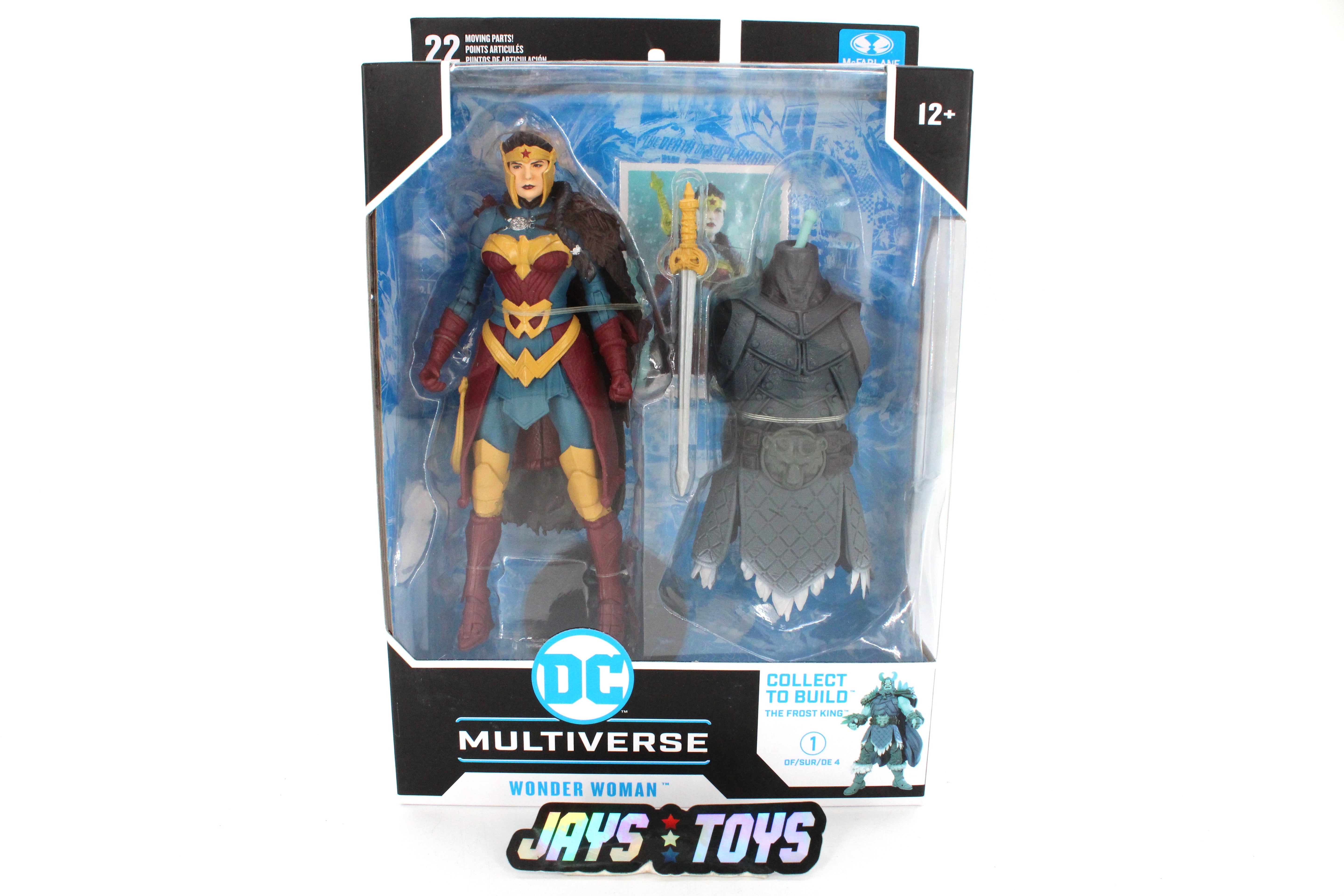 Wonder Woman DC Multiverse Endless Winter Figure — Card Front