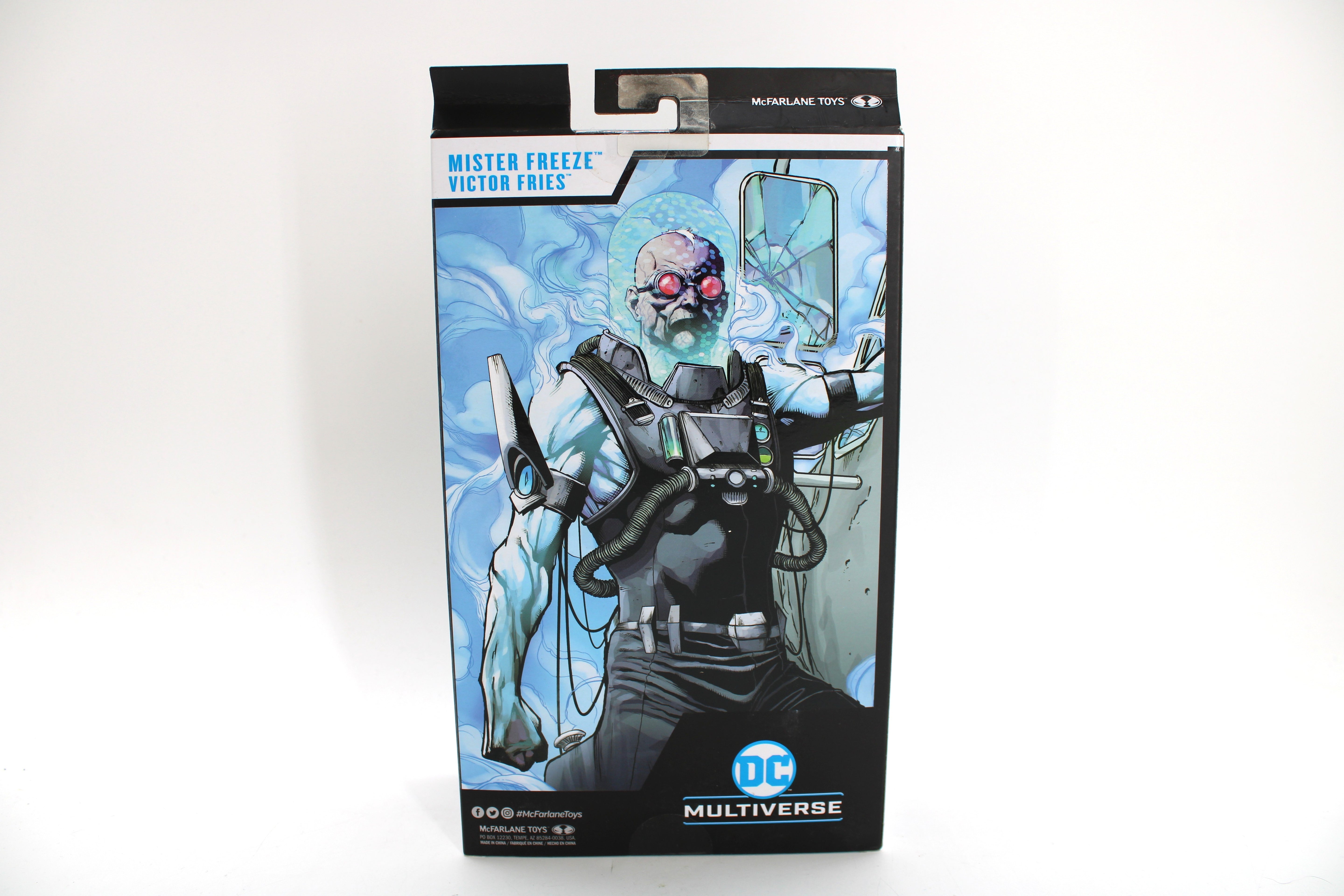 Mister Freeze DC Multiverse 7-Inch Figure — Card Back