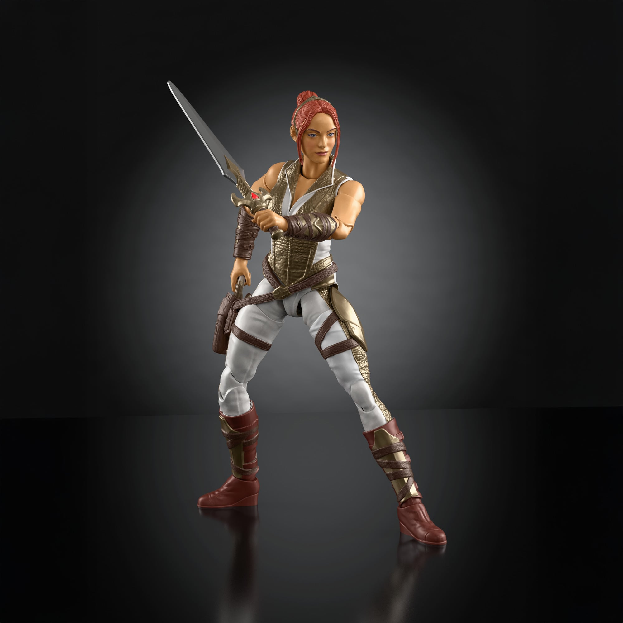 Teela MOTU Chronicles 6.5-Inch Figure — Front View Full Body Sword Pose