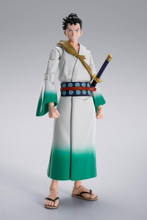 Ryuma Monsters 103 Mercies S.H.Figuarts Figure — Full Body Front View Showing Sandals and Kimono Hem