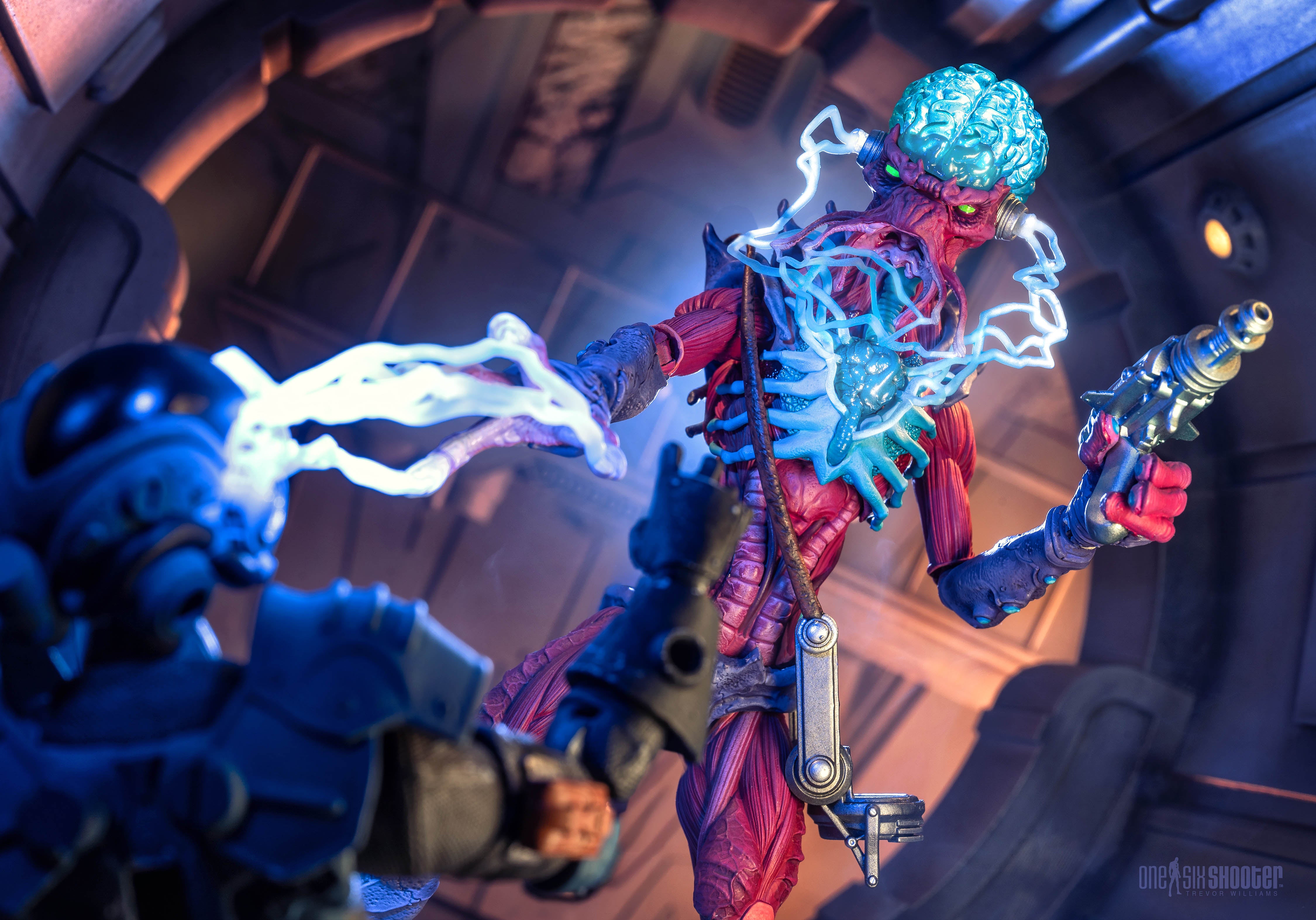 Zorrtexx Cosmic Legions 6-Inch Figure — Dynamic Action Pose with Electrical Charge Effect