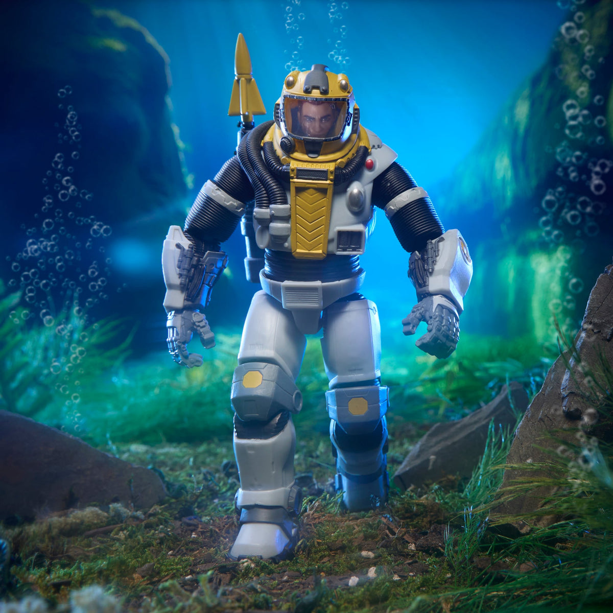 Deep Six G.I. Joe Classified Series 6-Inch Figure — Front View in Underwater Scene with Dome Helmet