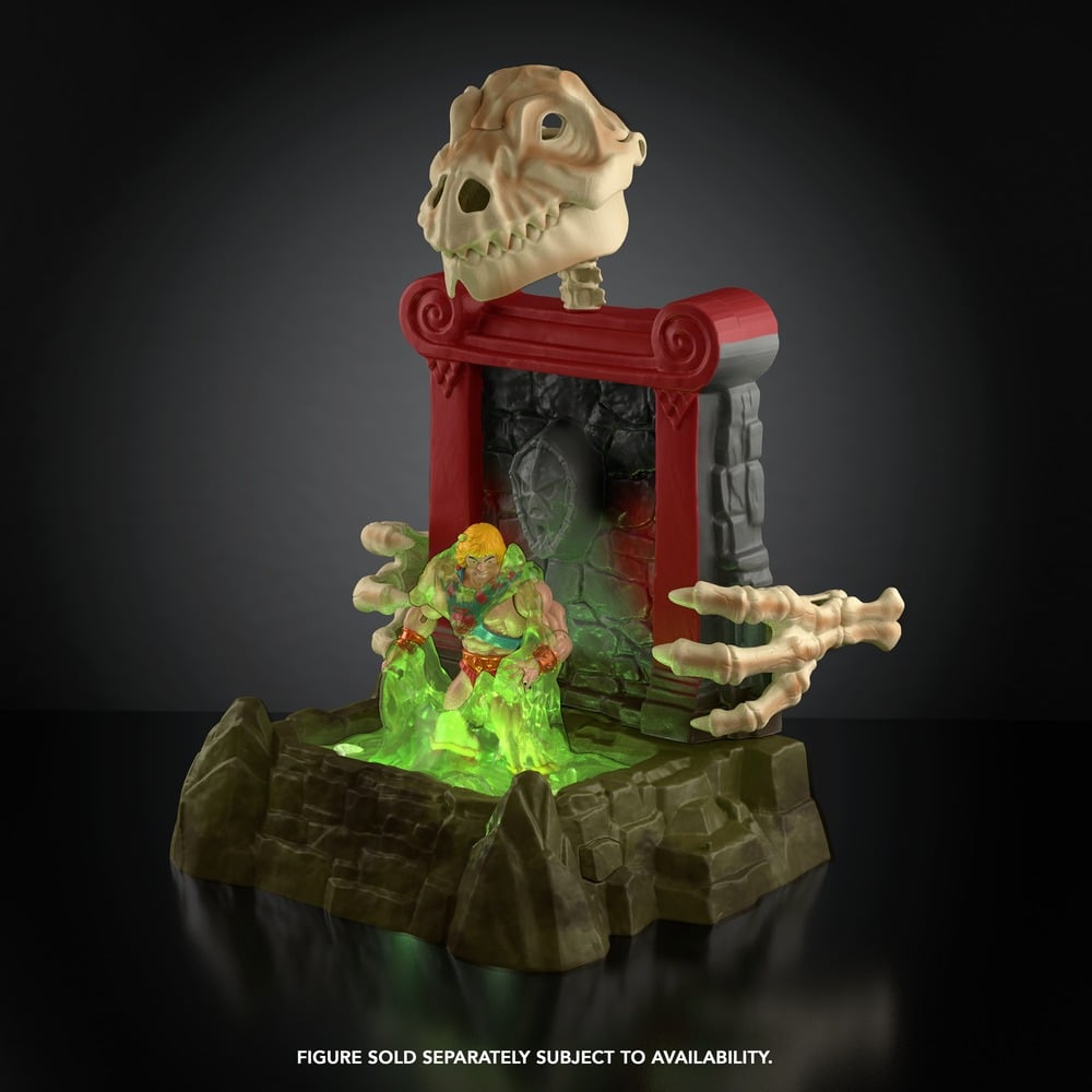Horde Fright Pit MOTU Origins Playset — Light-Up Base Activated with He-Man Figure (Sold Separately)