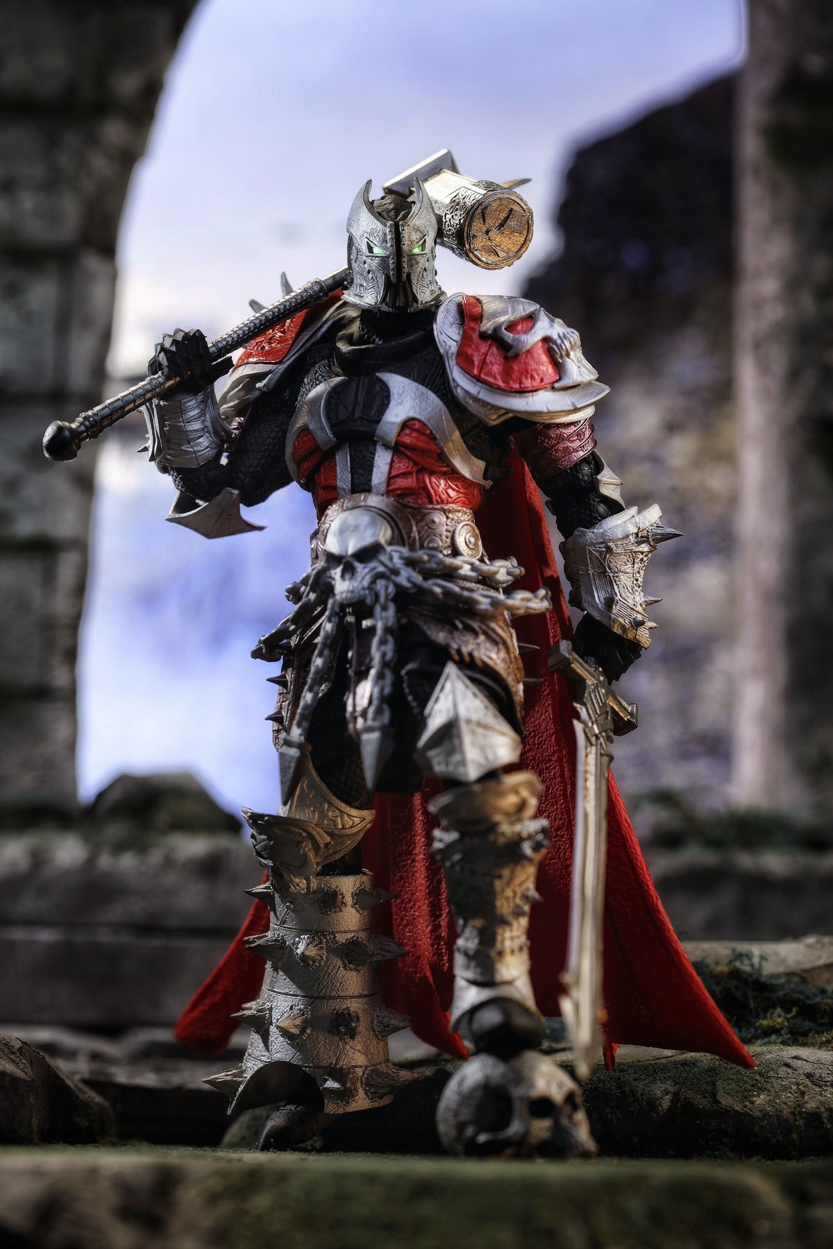 Medieval Spawn McFarlane Vault Collection 7-Inch Figure — Front View Full Armor Detail