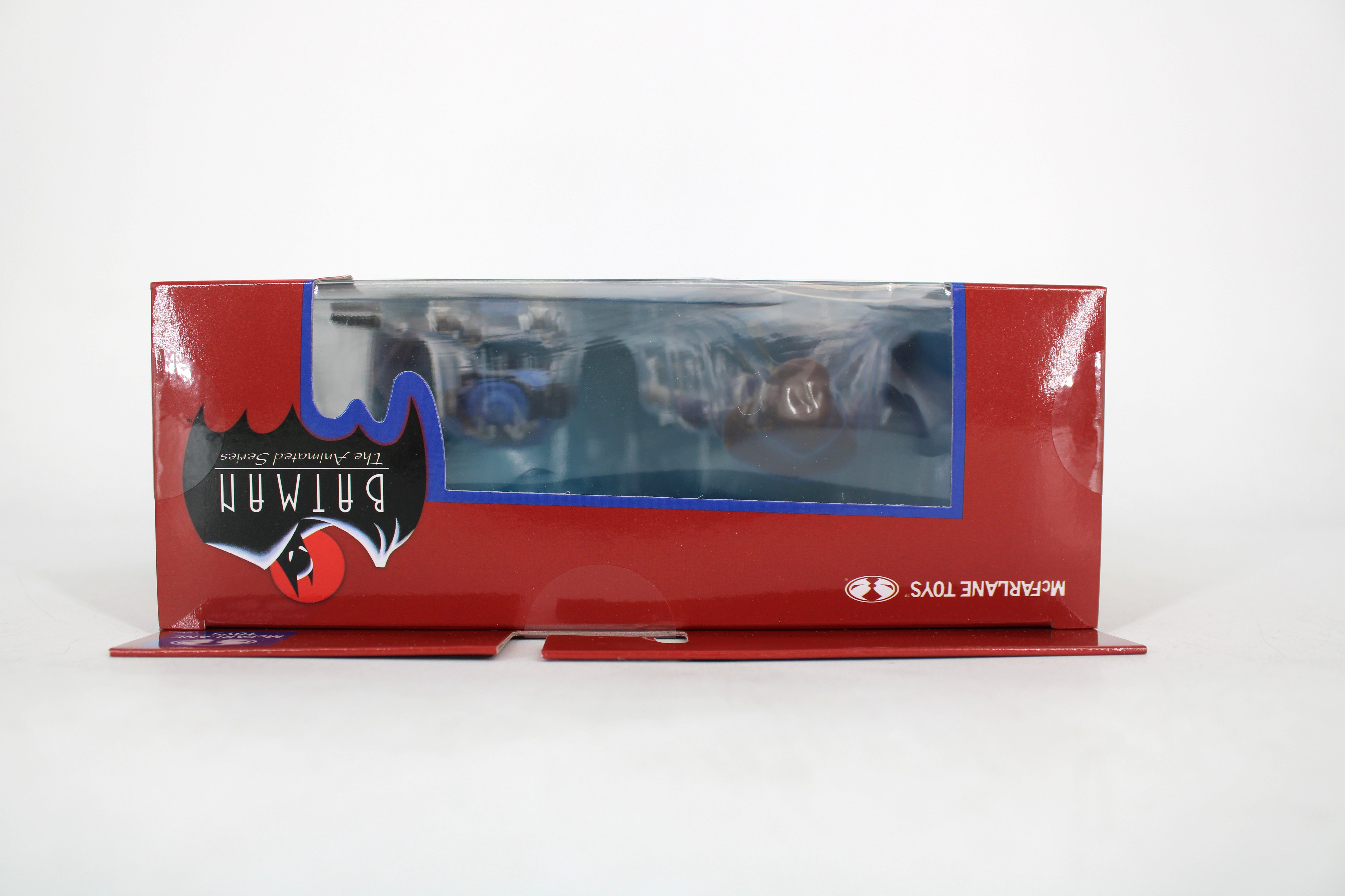 Talia Al Ghul Batman Animated Series Wave 7 — Bottom of Box with BTAS Logo and Window Detail