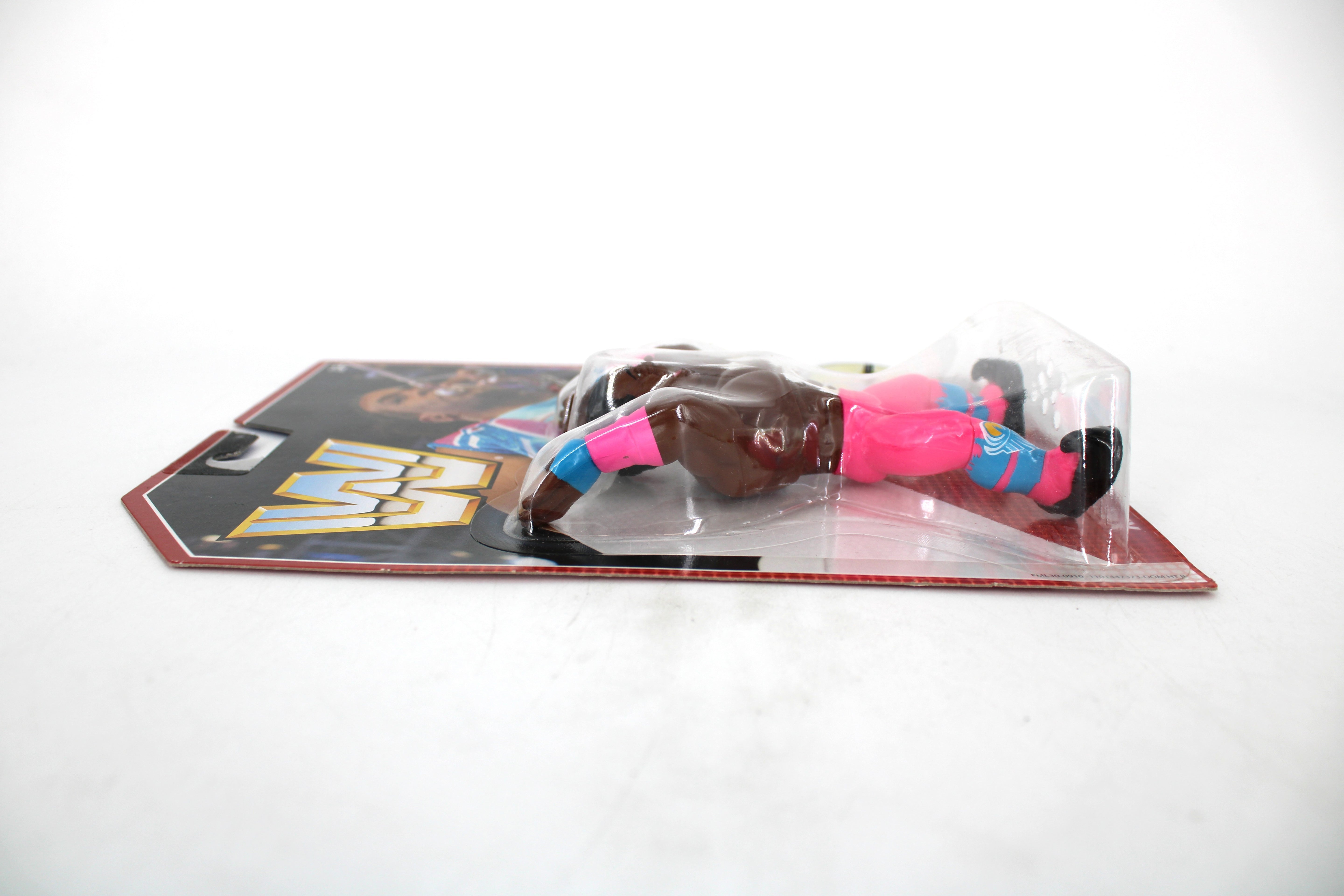 Xavier Woods WWE Retro App Series 2017 Carded Figure — Side View