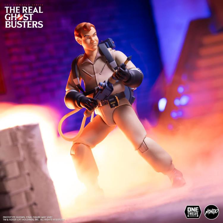 Ray Stantz Real Ghostbusters 1/12 Scale Figure — Articulation Pose Firing Particle Thrower