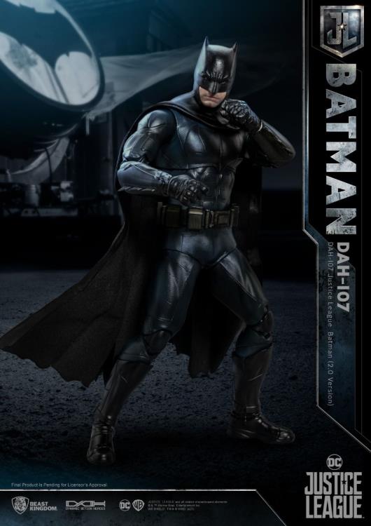 Batman Justice League DAH-107 8-Inch Figure — Aggressive Crouch Articulation Pose