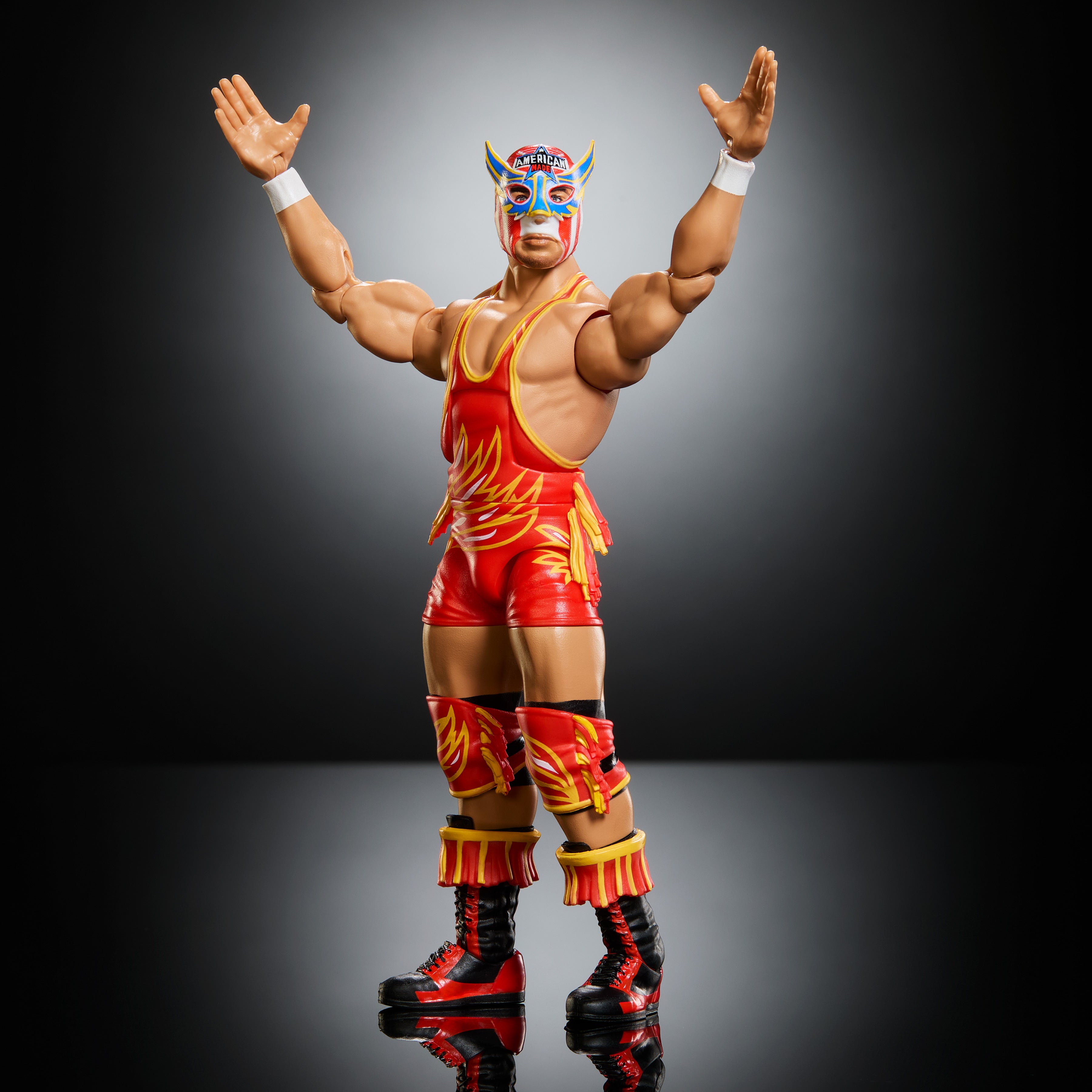 El Grande Americano WWE Elite Collection 6-Inch Figure — Articulation Pose Arms Raised