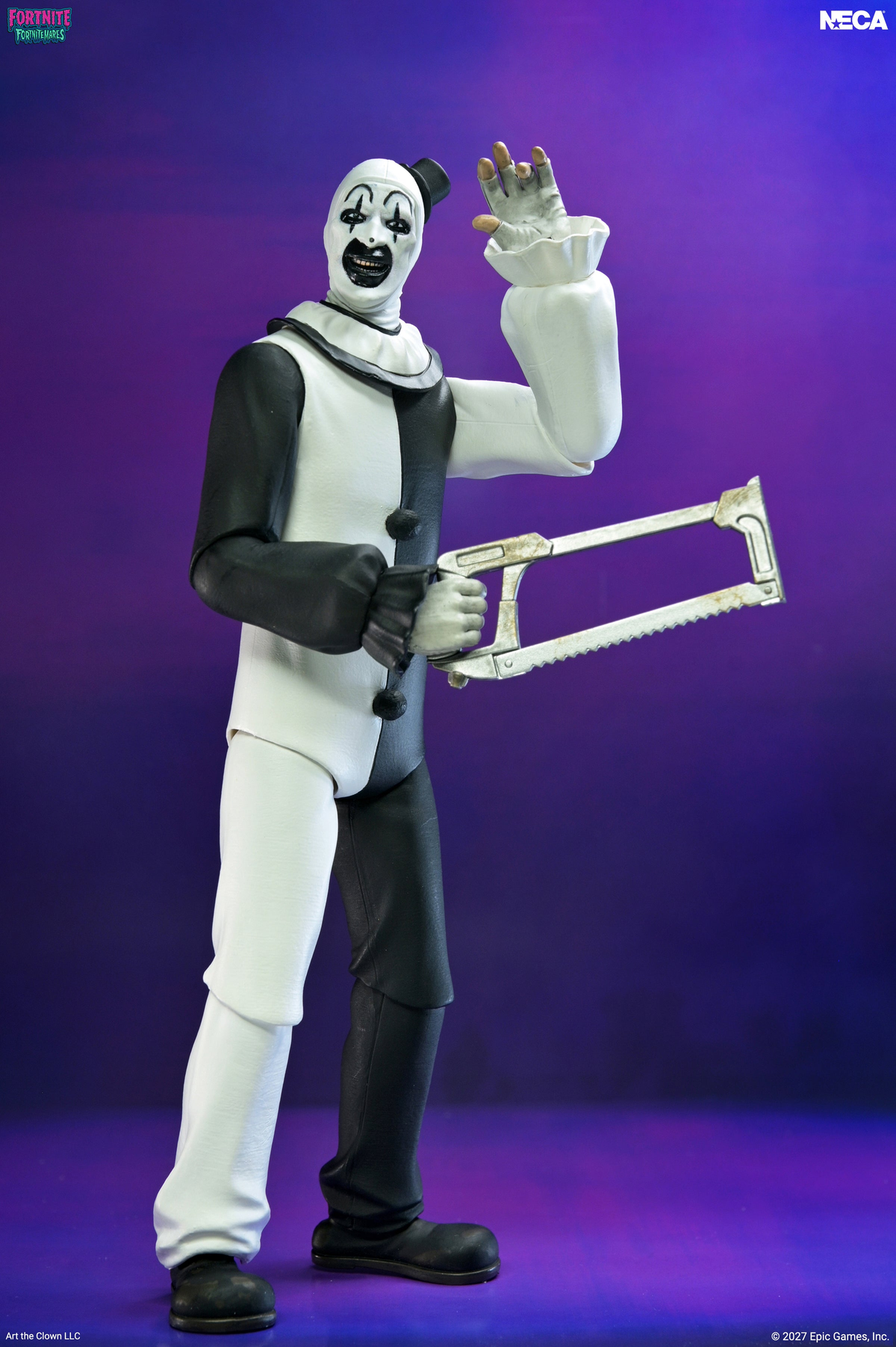 Fortnite x Terrifier Fortnitemares Art the Clown Action Figure