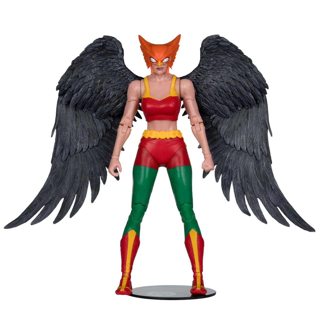 Hawkgirl DC Multiverse Collector Edition 7-Inch Figure — Front View on Figure Base