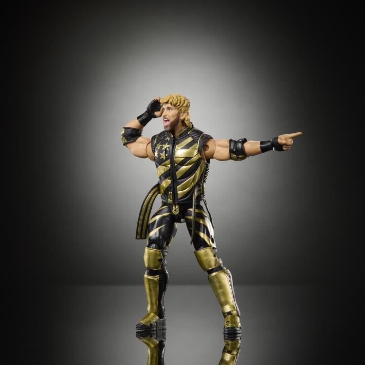 Logan Paul WWE Ultimate Edition 6-Inch Figure — Side View Pointing Pose with Vest