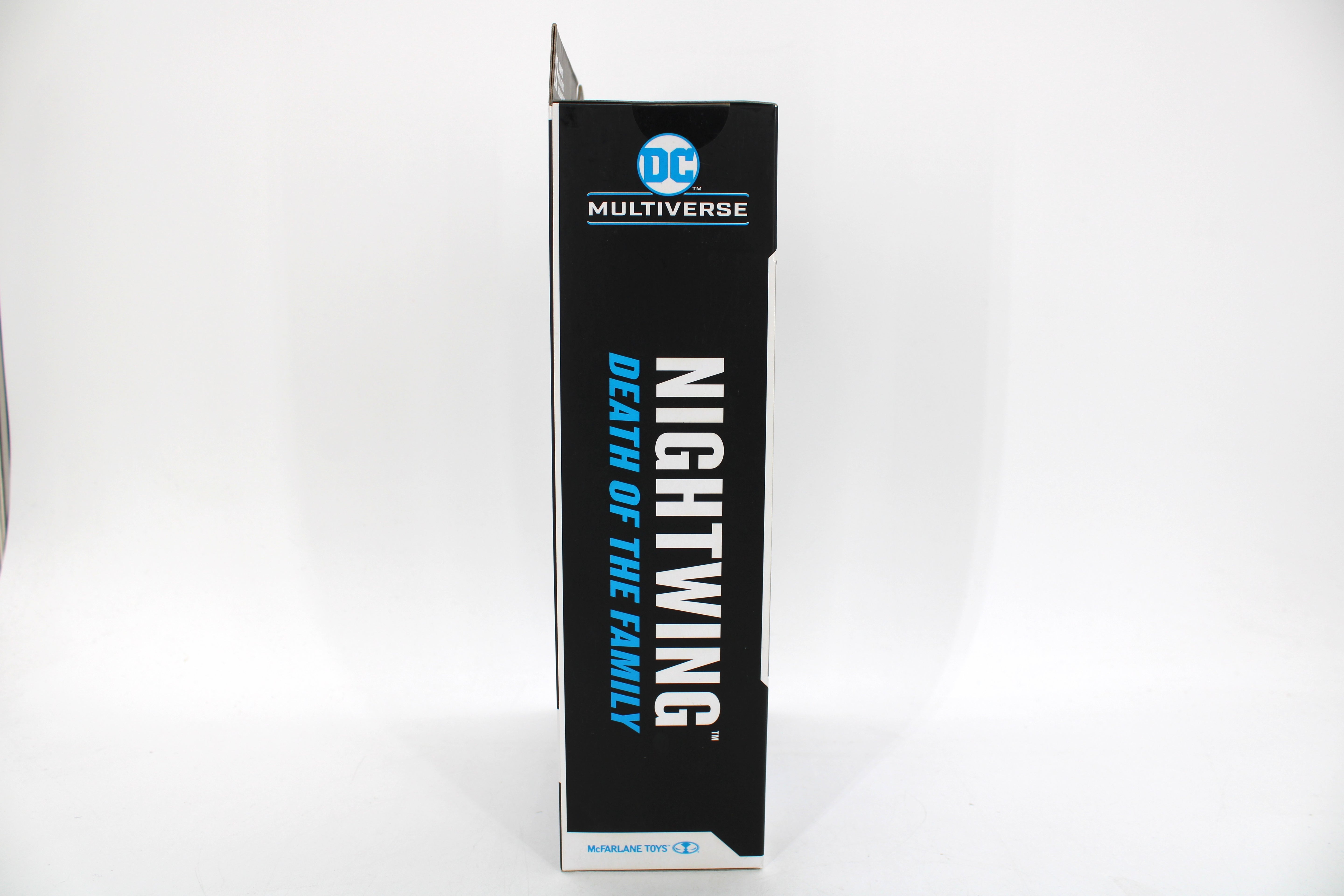 Nightwing Death of the Family DC Multiverse Figure — Box Side Left