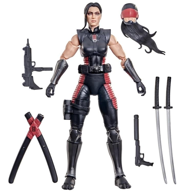 Snake Eyes Dawn Moreno GI Joe Classified 6-Inch Figure — Accessories Included Display
