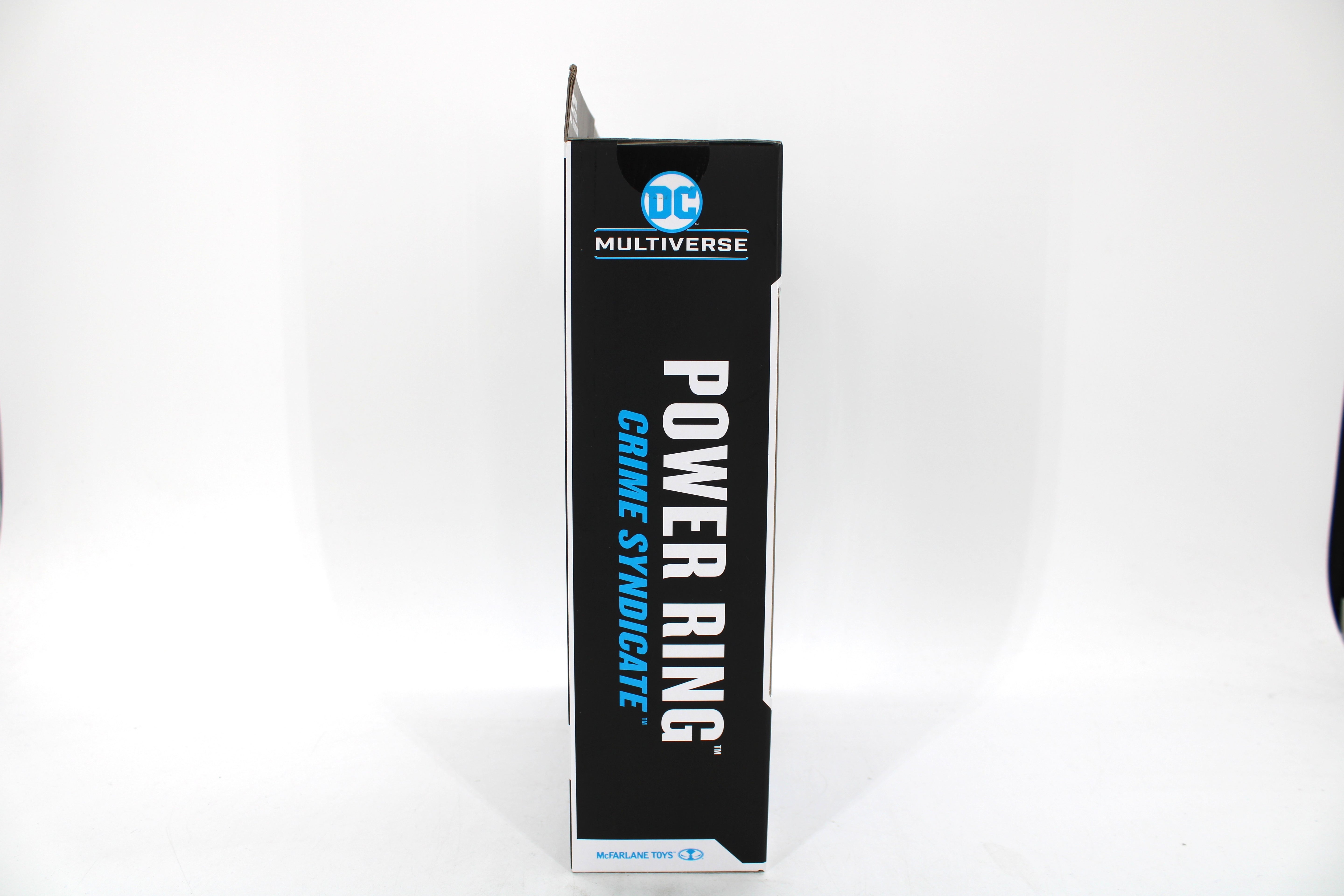 Power Ring Crime Syndicate DC Multiverse Figure — Box Side with DC Multiverse Branding
