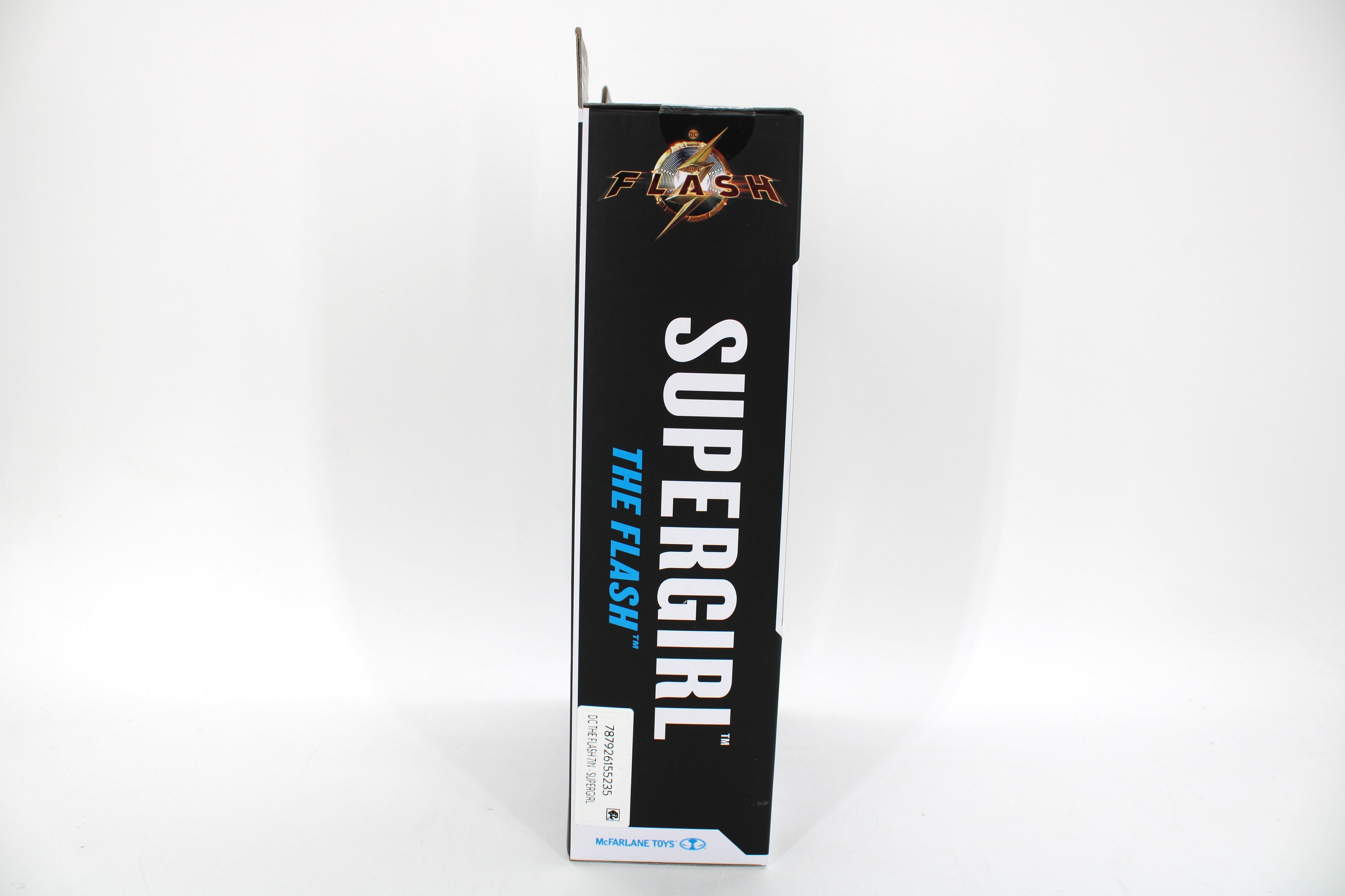Supergirl DC Multiverse The Flash 2023 7-Inch Figure — Box Side View